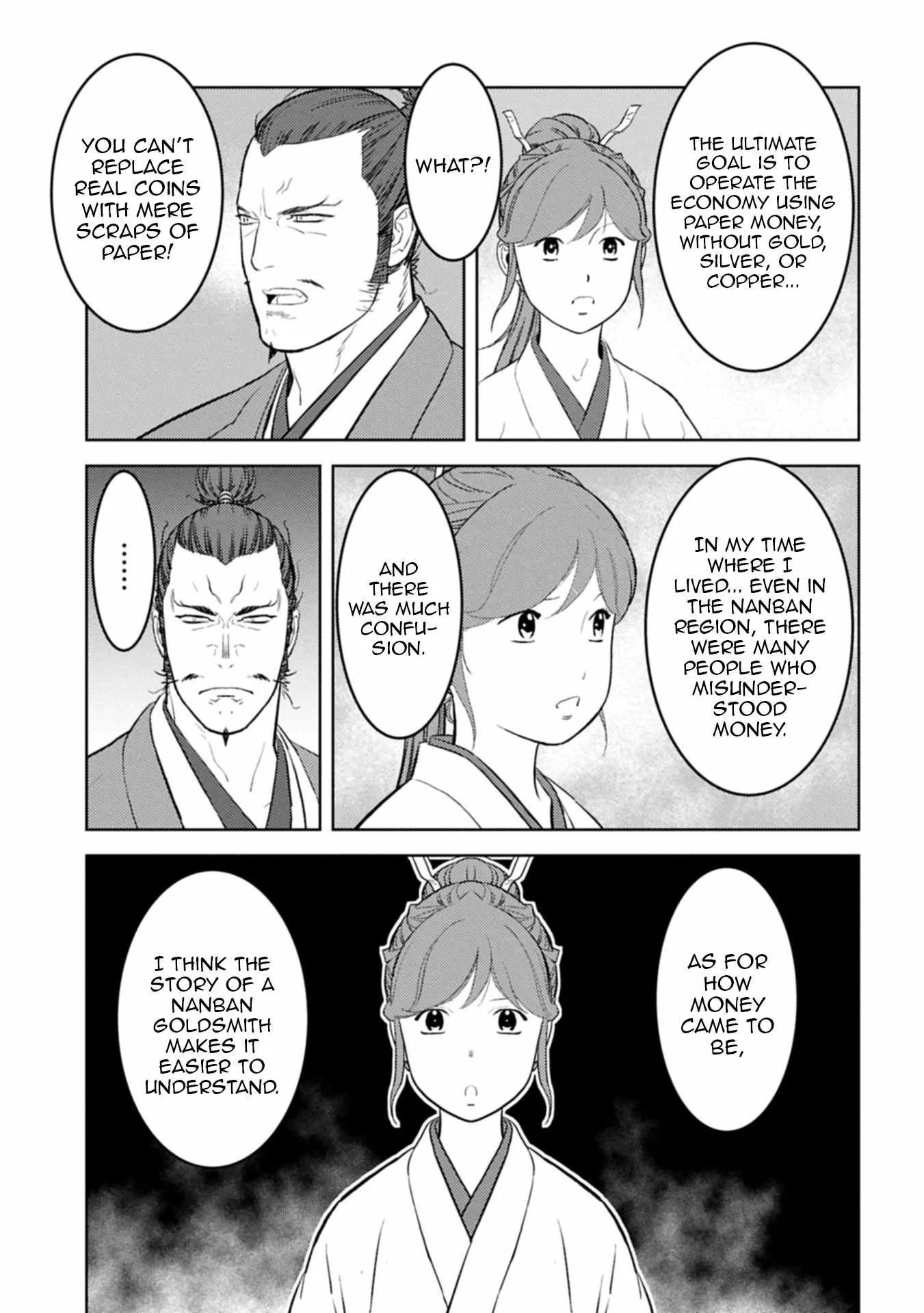 Sengoku Komachi Kuroutan: Noukou Giga Chapter 95 page 10