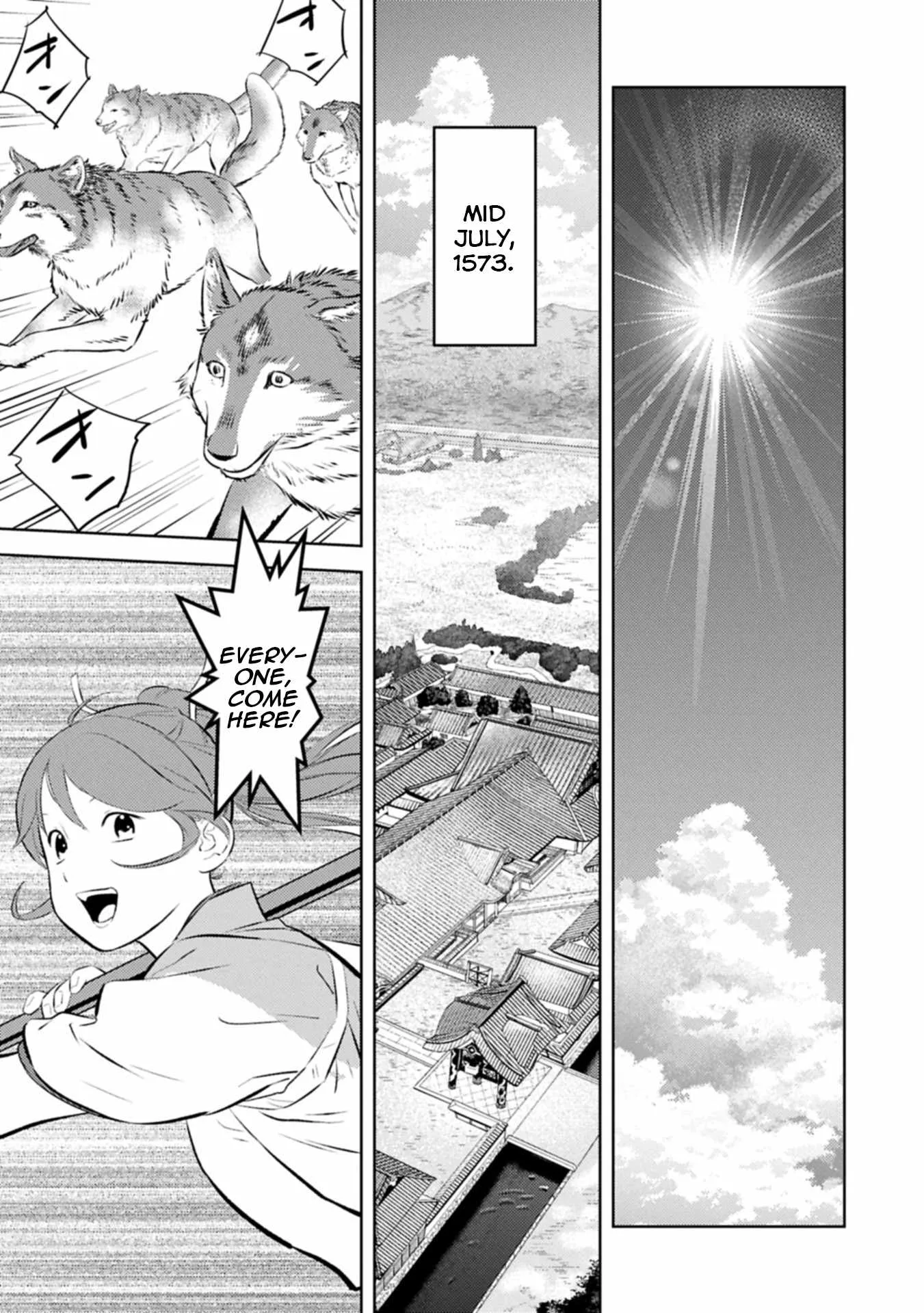 Sengoku Komachi Kuroutan: Noukou Giga Chapter 95 page 20