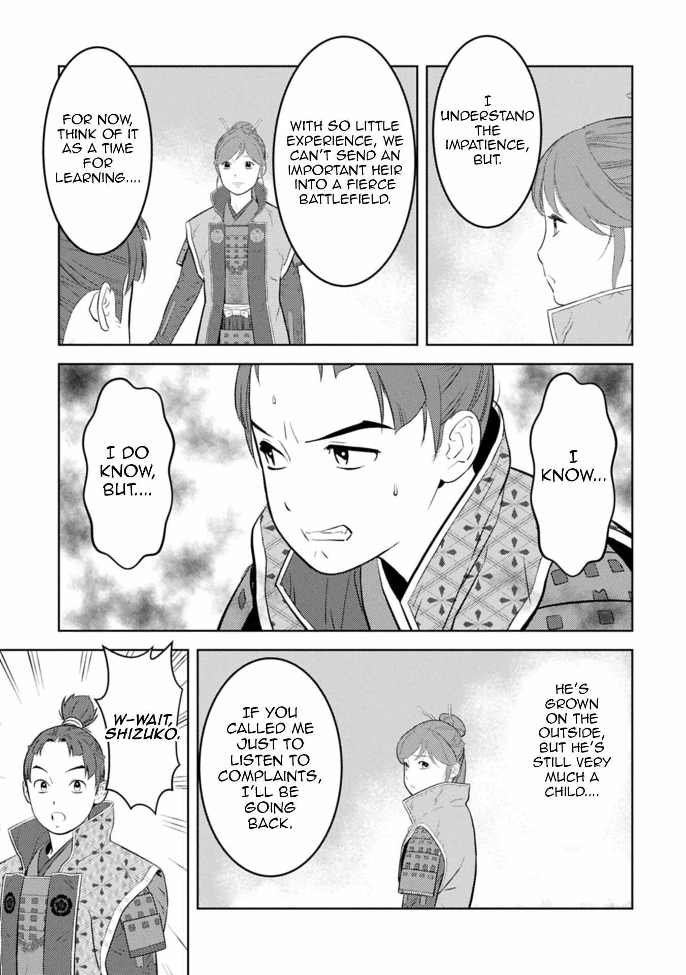 Sengoku Komachi Kuroutan: Noukou Giga Chapter 97 page 12