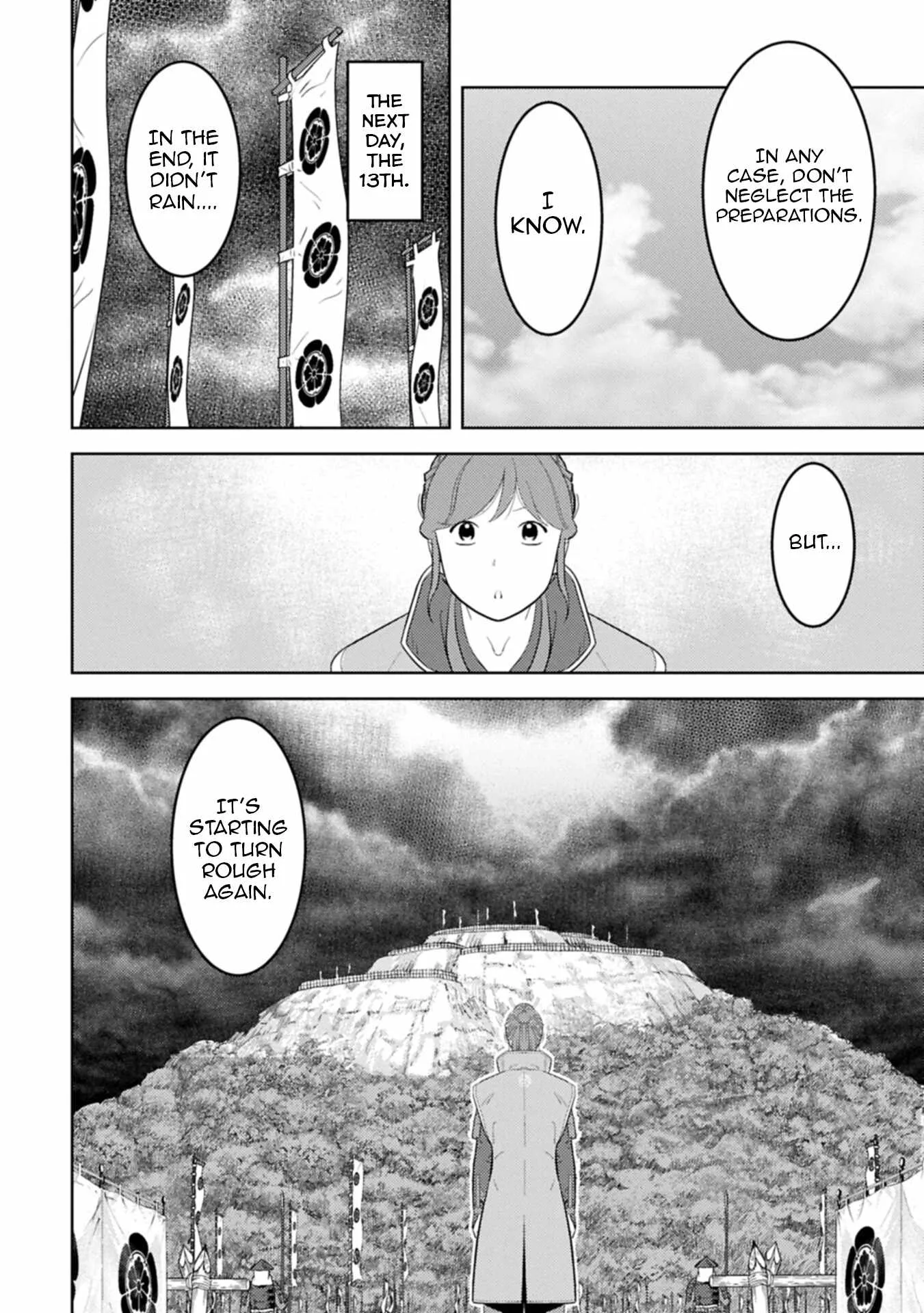 Sengoku Komachi Kuroutan: Noukou Giga Chapter 97 page 9