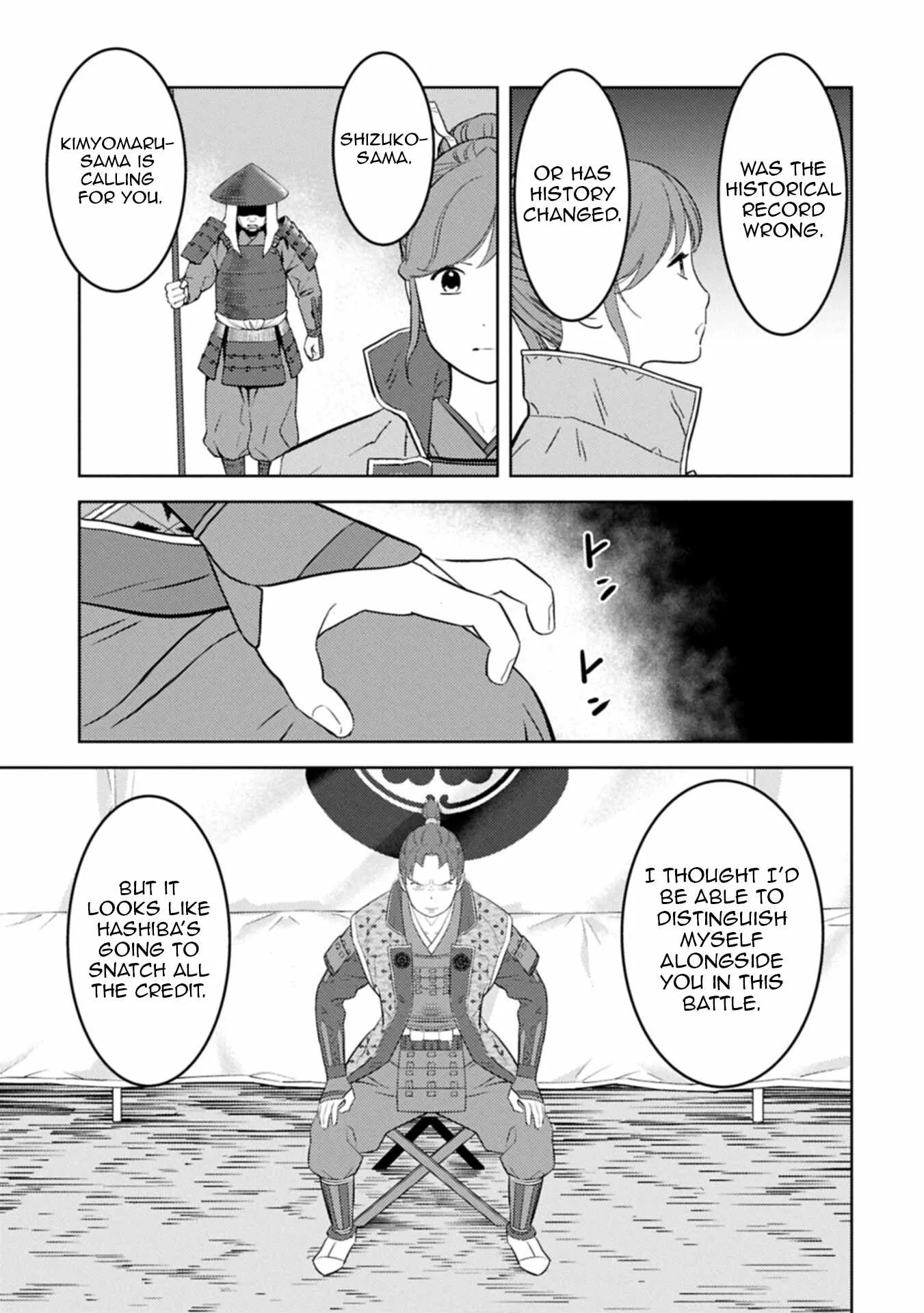 Sengoku Komachi Kuroutan: Noukou Giga Chapter 97 page 10