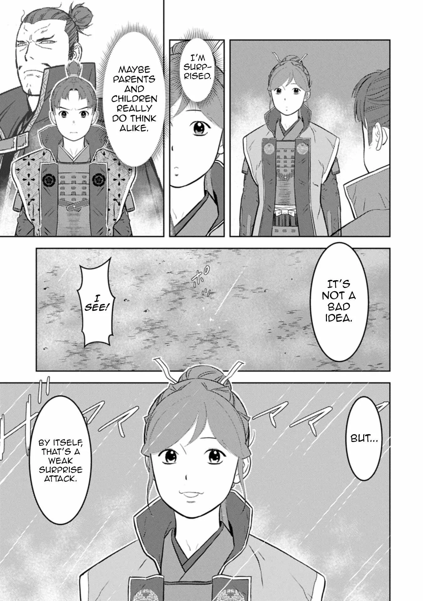 Sengoku Komachi Kuroutan: Noukou Giga Chapter 97 page 14