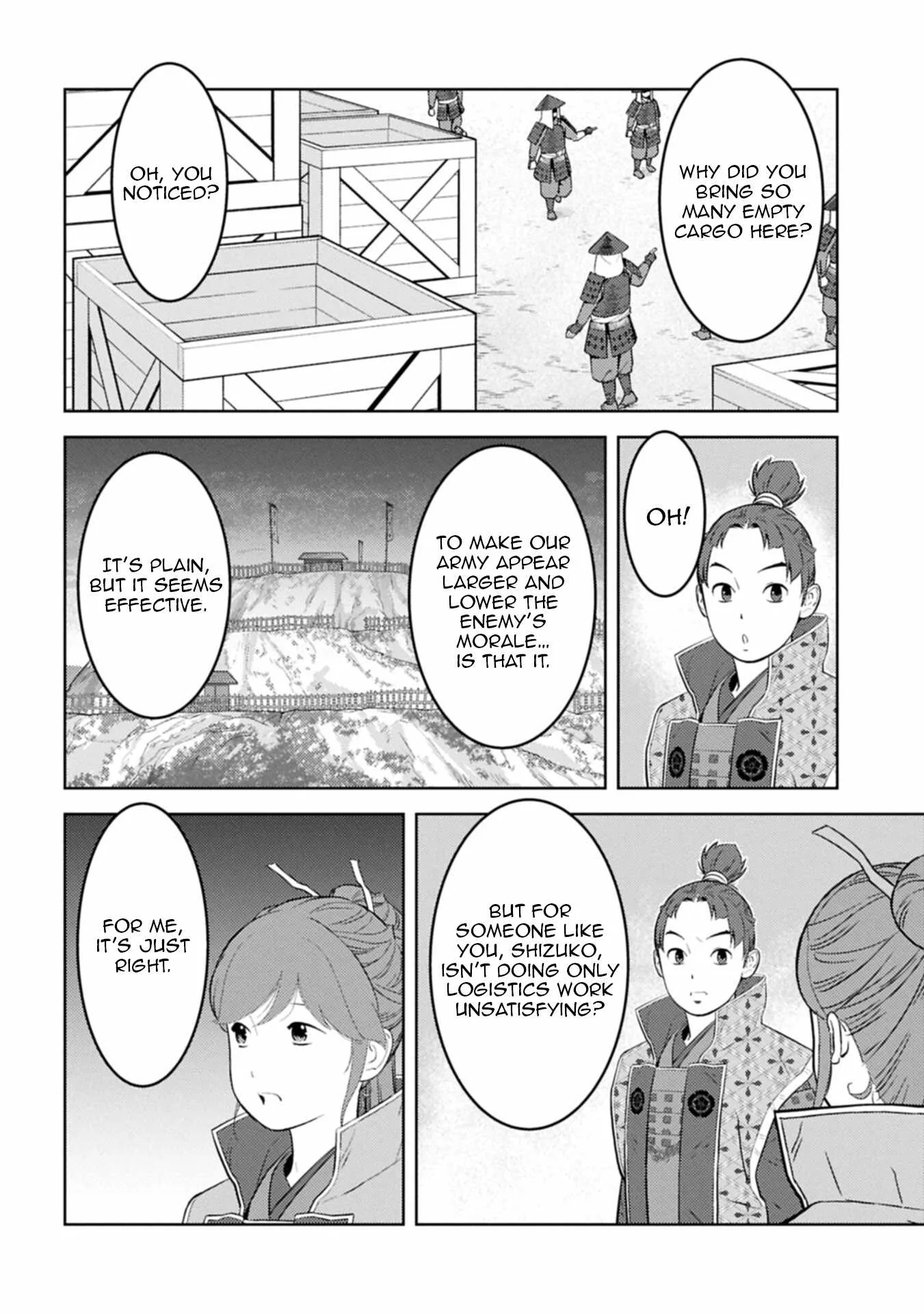 Sengoku Komachi Kuroutan: Noukou Giga Chapter 96 page 7