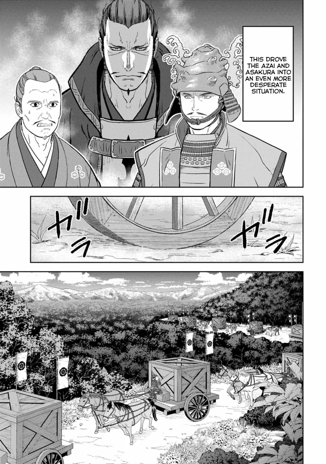 Sengoku Komachi Kuroutan: Noukou Giga Chapter 96 page 4