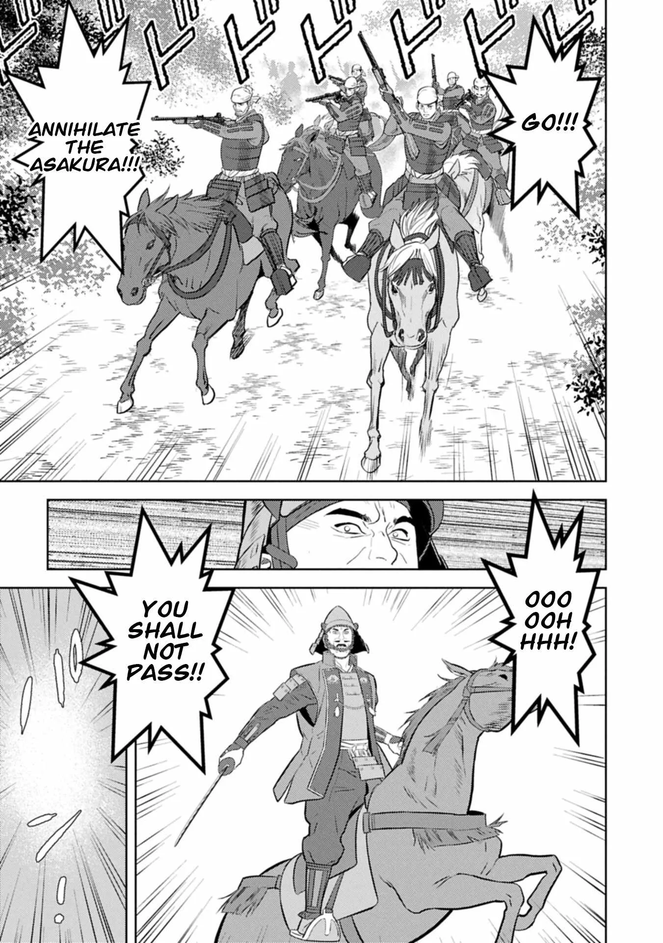 Sengoku Komachi Kuroutan: Noukou Giga Chapter 99 page 18