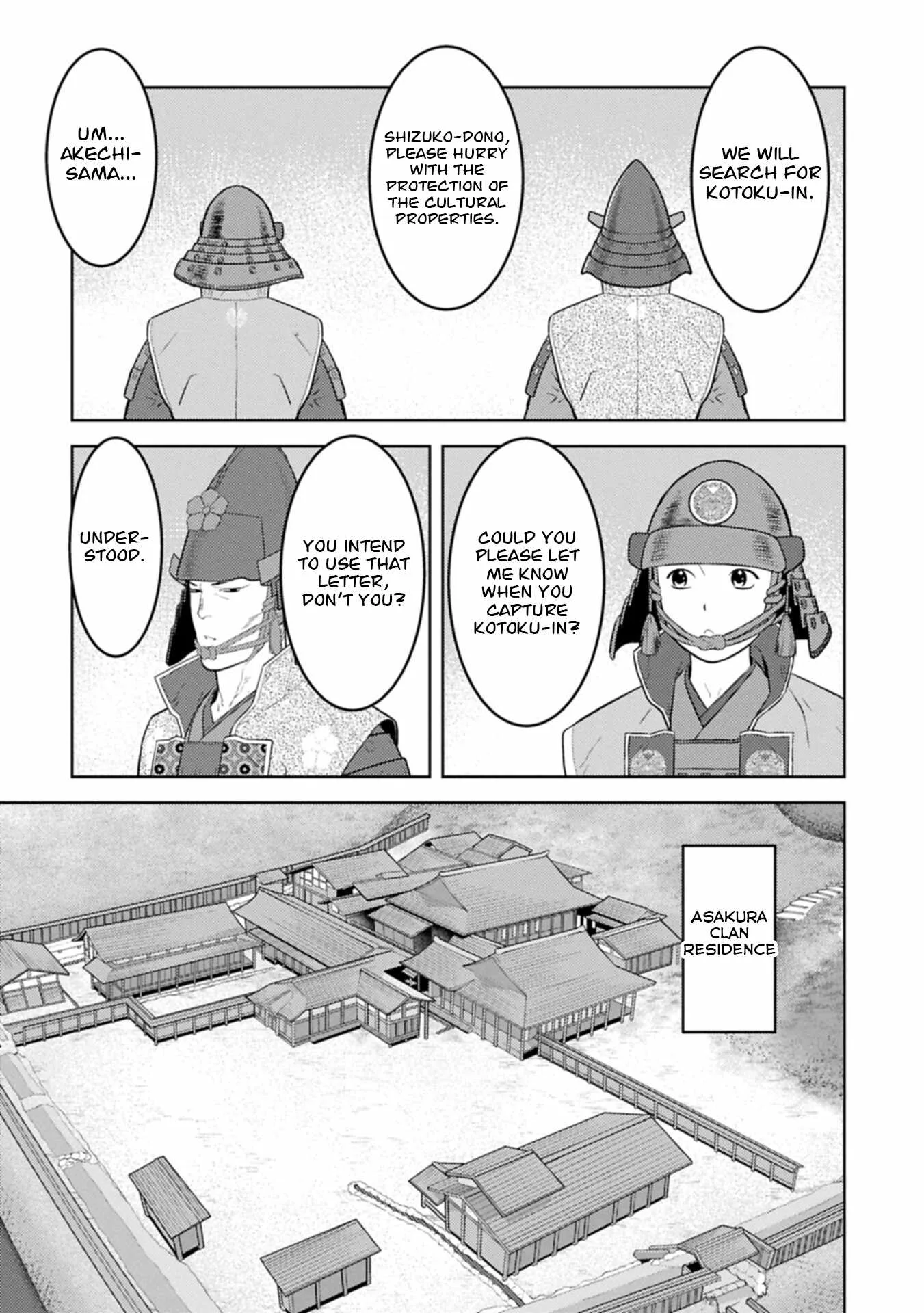 Sengoku Komachi Kuroutan: Noukou Giga Chapter 99 page 28