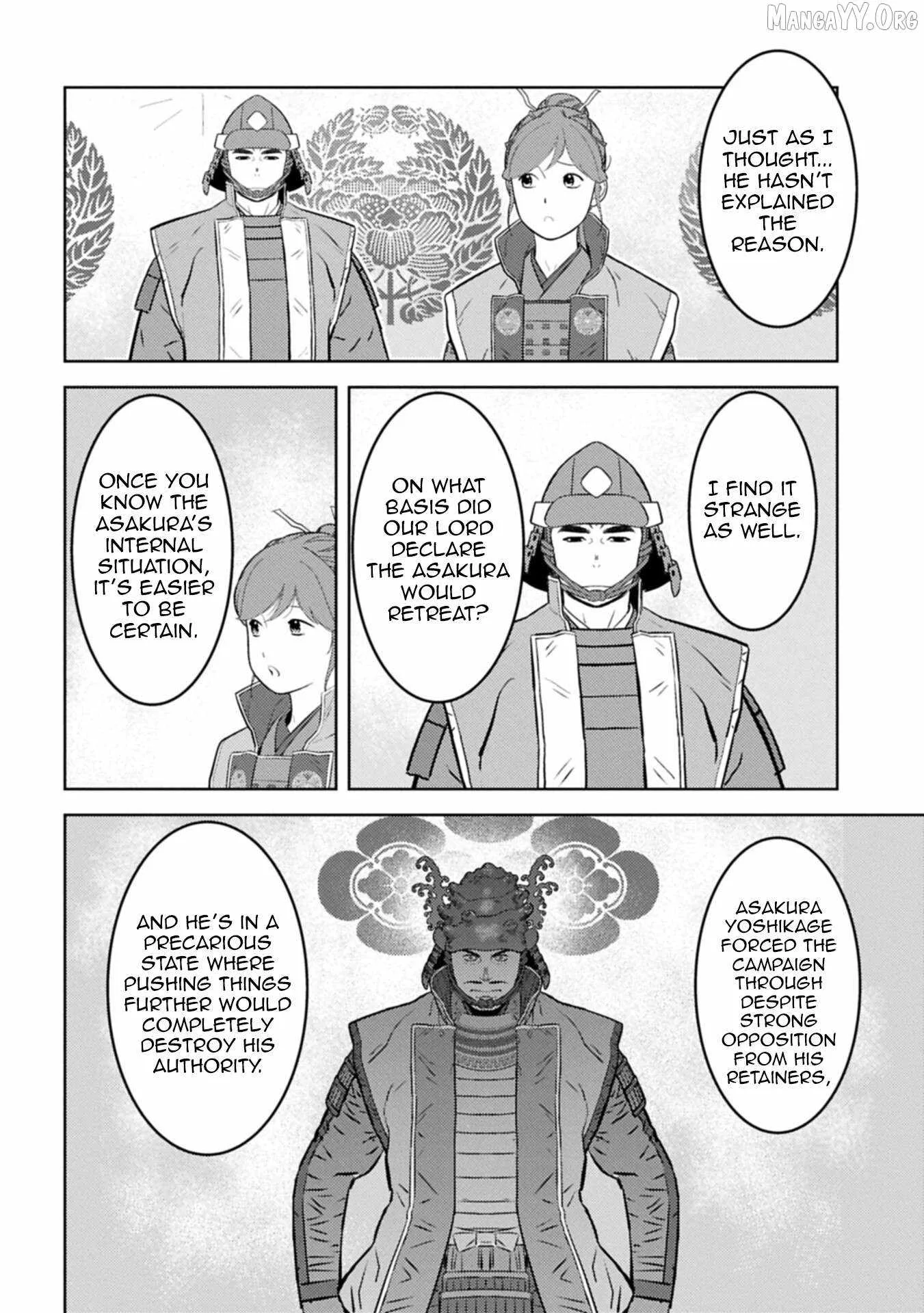 Sengoku Komachi Kuroutan: Noukou Giga Chapter 98 page 7