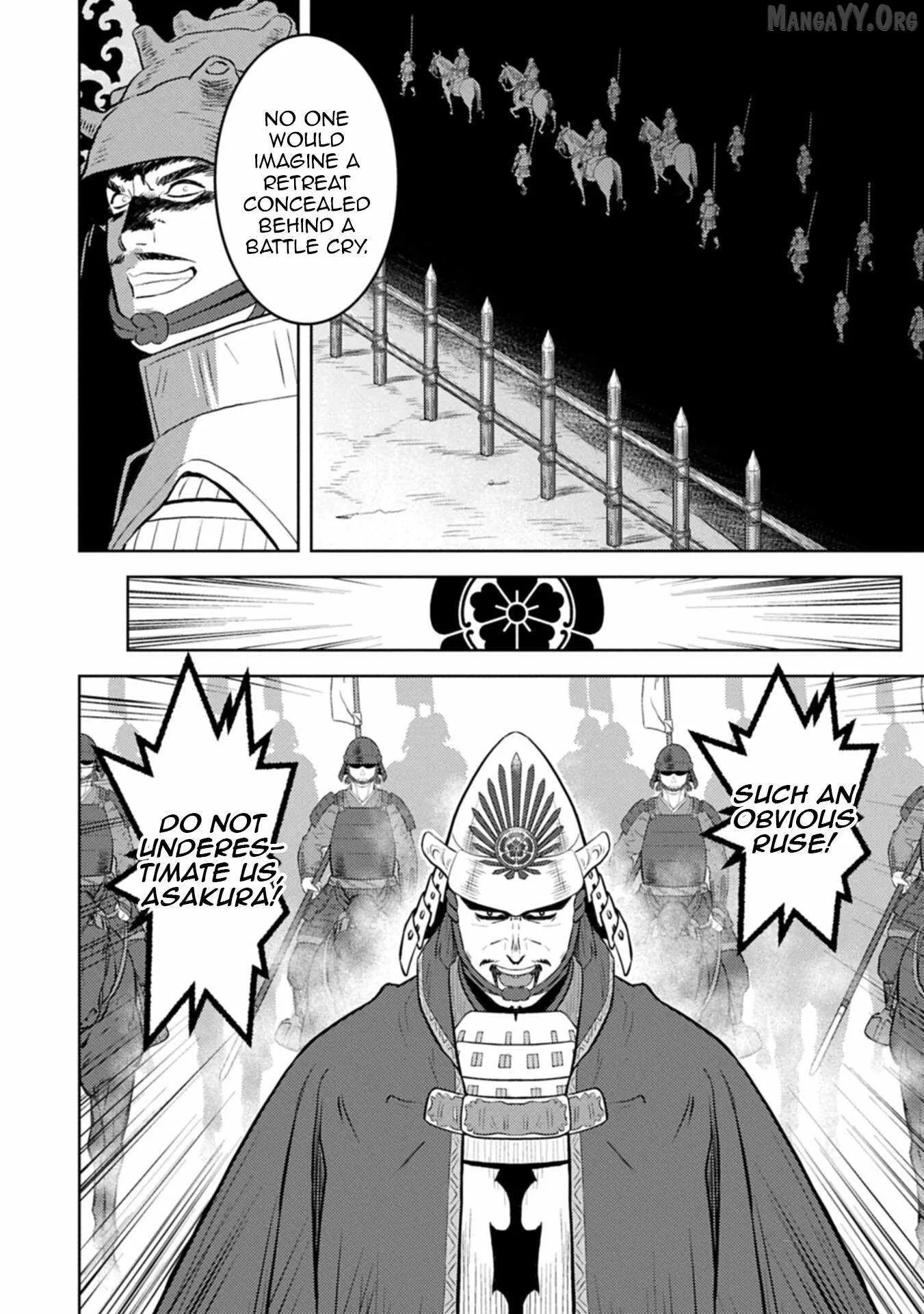Sengoku Komachi Kuroutan: Noukou Giga Chapter 98 page 17
