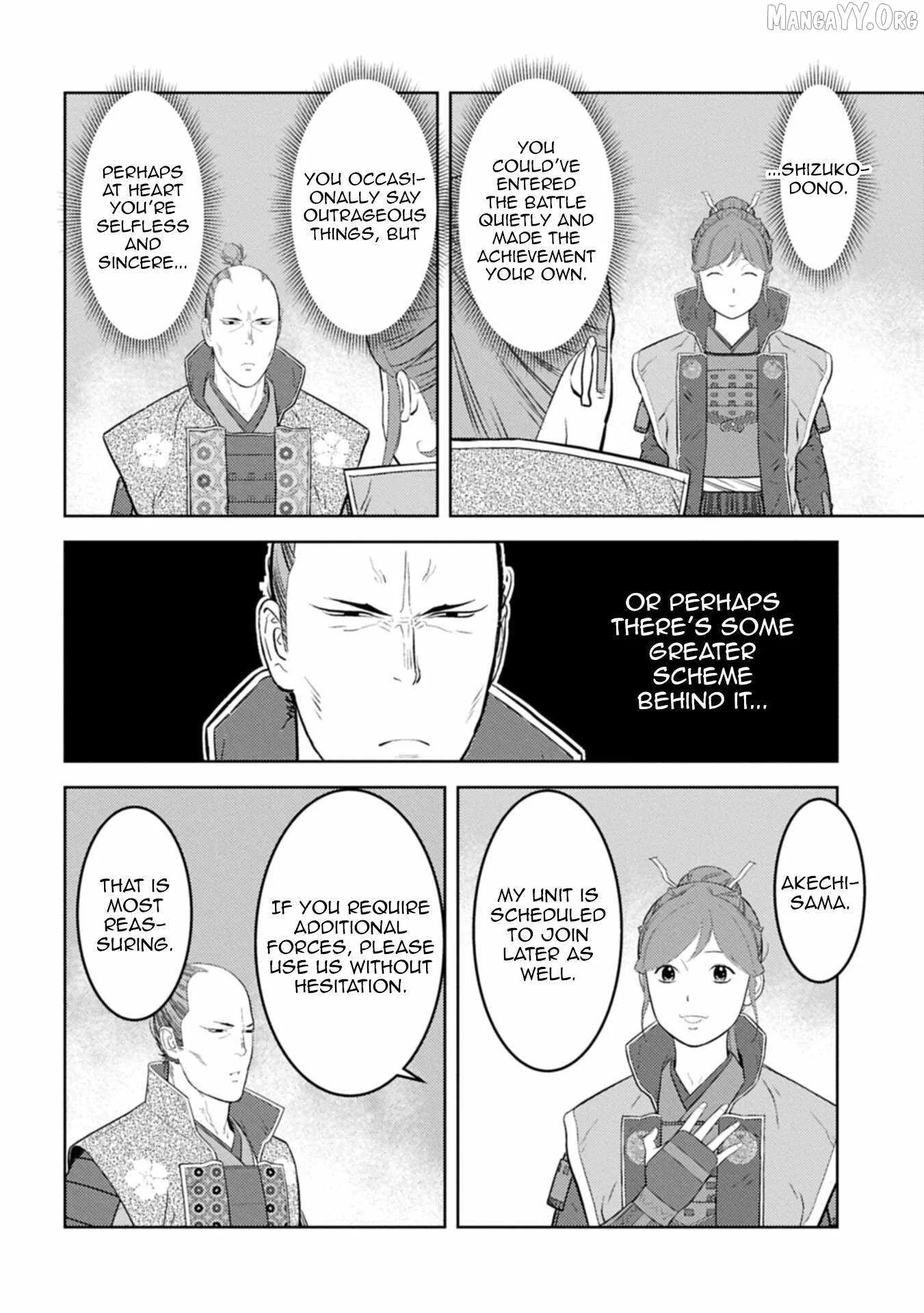 Sengoku Komachi Kuroutan: Noukou Giga Chapter 98 page 13
