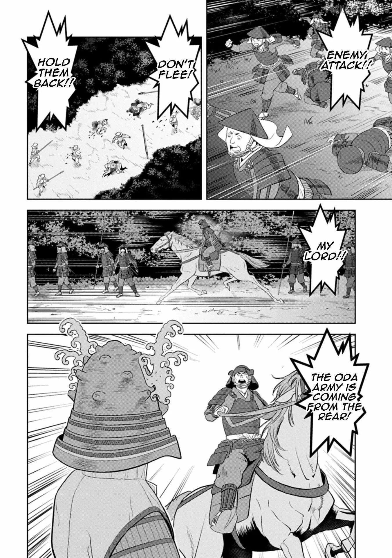 Sengoku Komachi Kuroutan: Noukou Giga Chapter 98 page 21