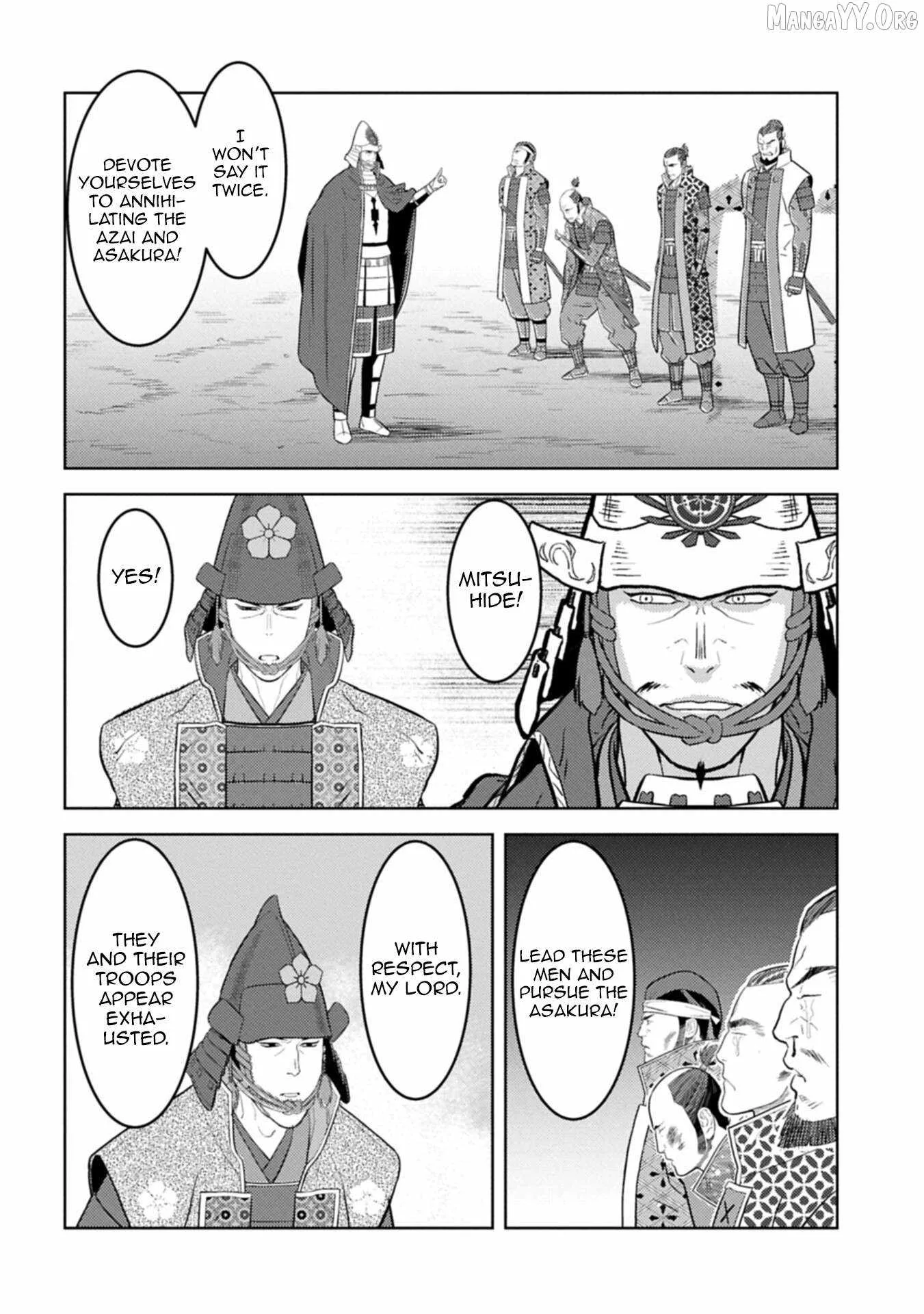 Sengoku Komachi Kuroutan: Noukou Giga Chapter 98 page 27