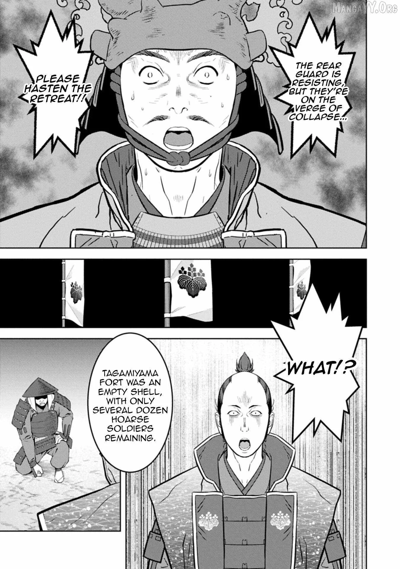 Sengoku Komachi Kuroutan: Noukou Giga Chapter 98 page 22