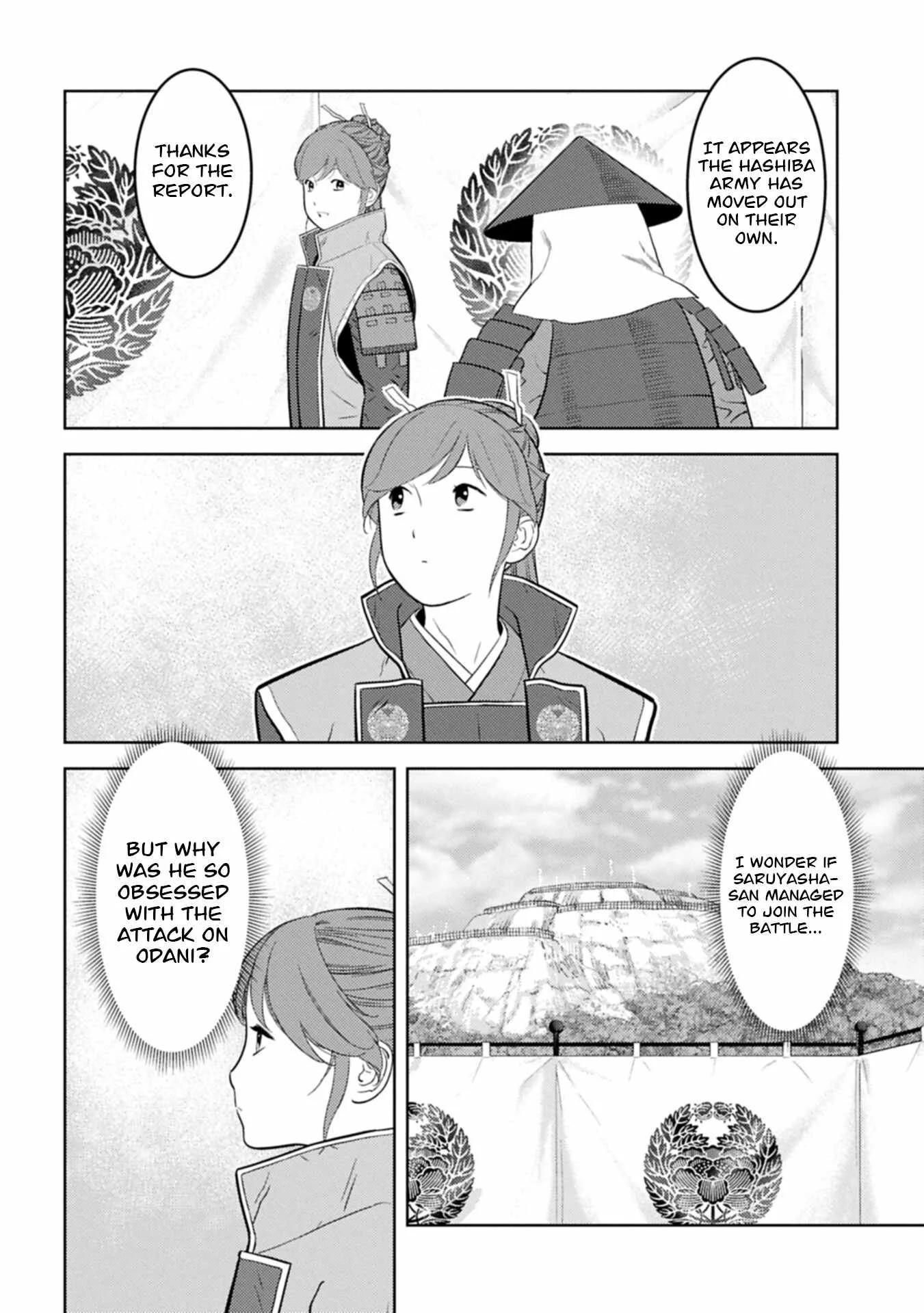 Sengoku Komachi Kuroutan: Noukou Giga Chapter 101 page 15