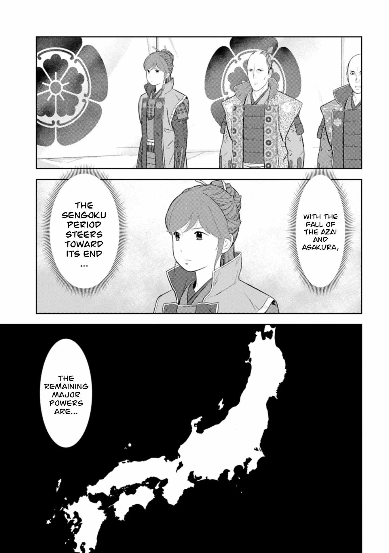 Sengoku Komachi Kuroutan: Noukou Giga Chapter 102 page 12