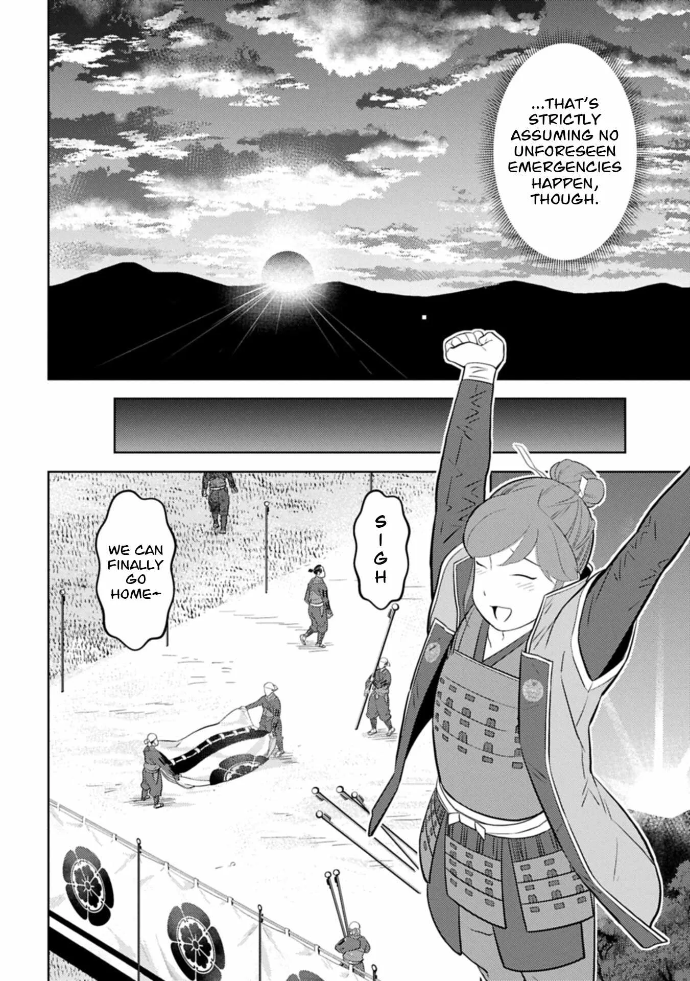Sengoku Komachi Kuroutan: Noukou Giga Chapter 102 page 15