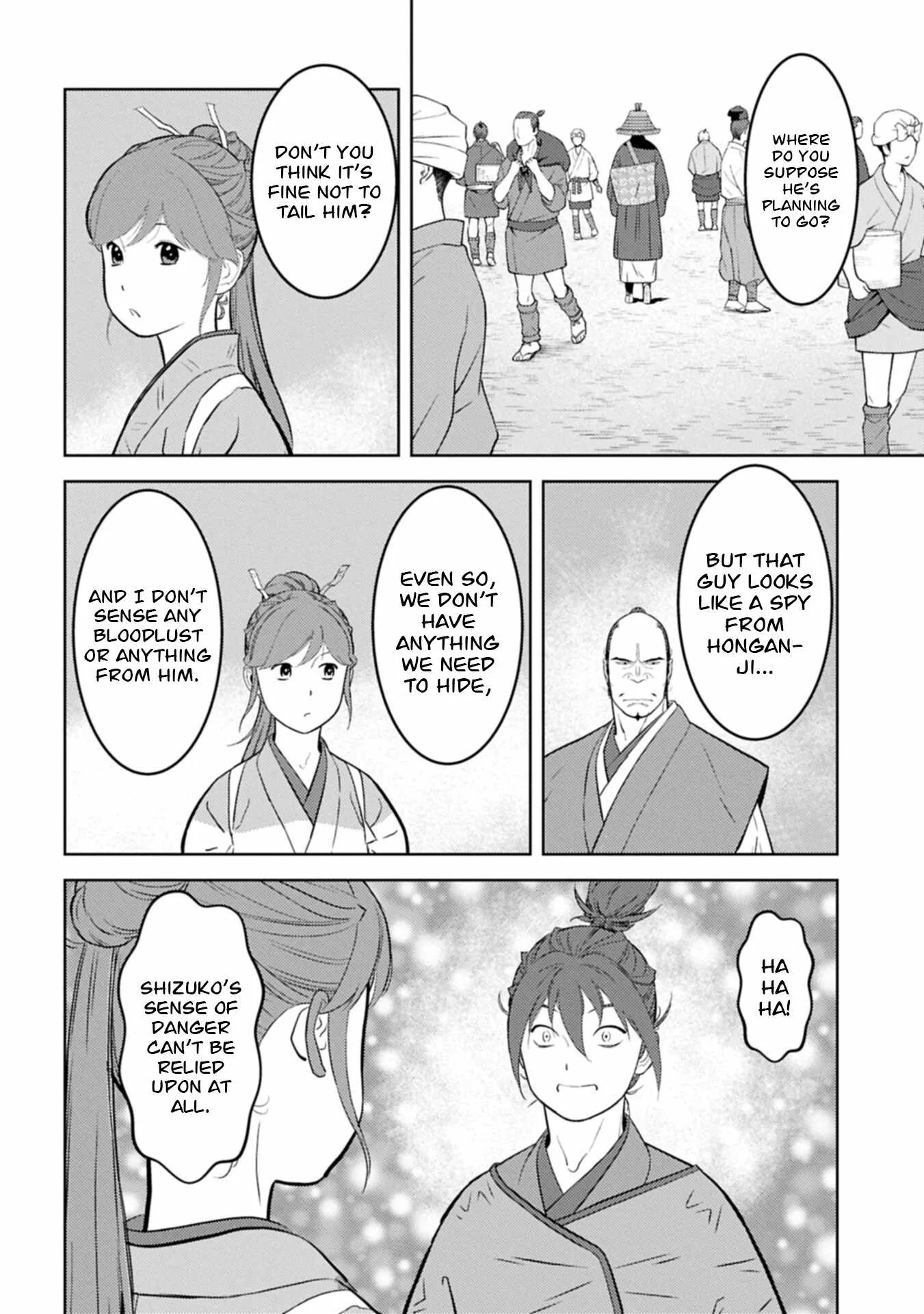 Sengoku Komachi Kuroutan: Noukou Giga Chapter 103 page 21