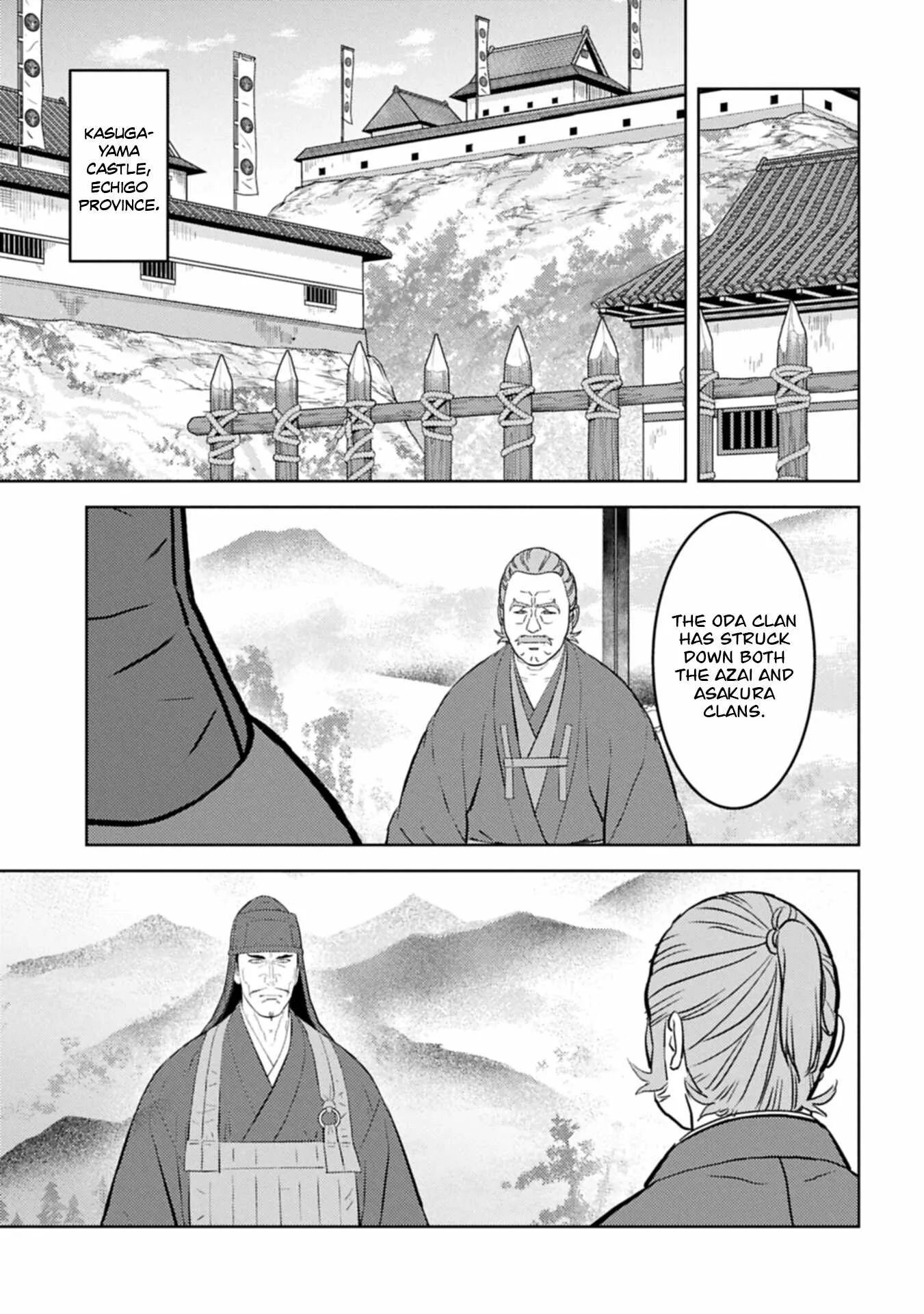 Sengoku Komachi Kuroutan: Noukou Giga Chapter 102 page 22