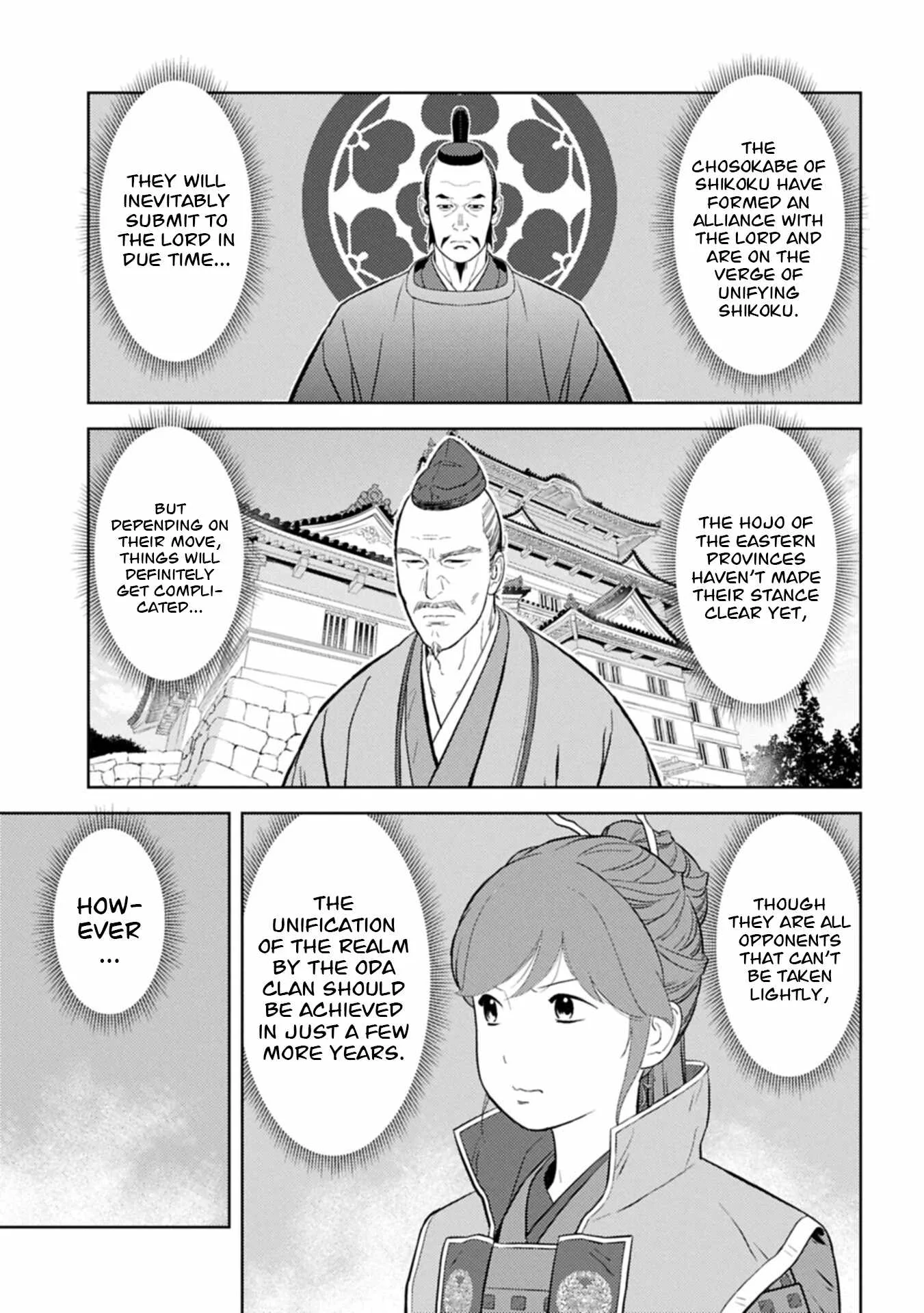 Sengoku Komachi Kuroutan: Noukou Giga Chapter 102 page 14