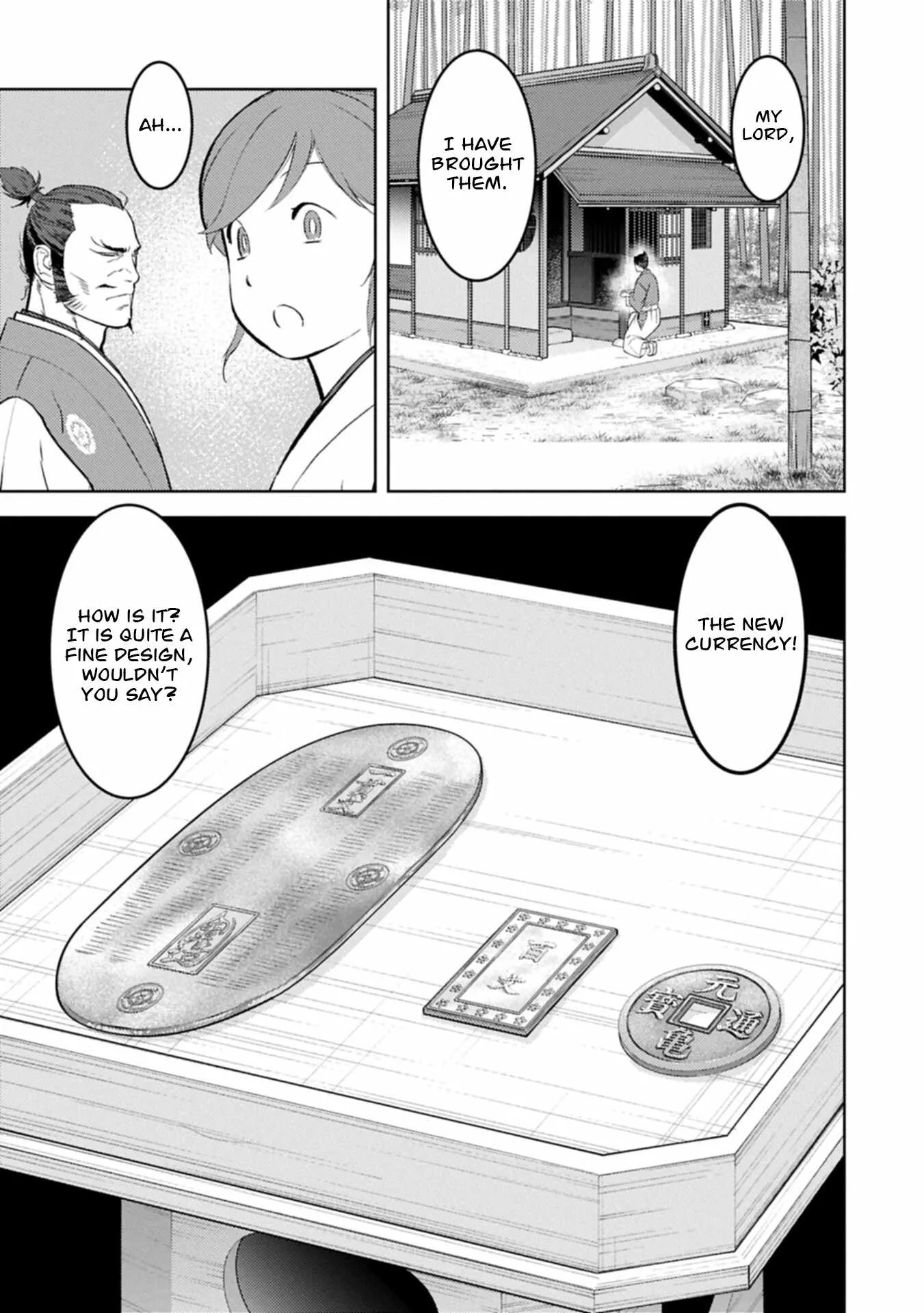 Sengoku Komachi Kuroutan: Noukou Giga Chapter 104 page 28