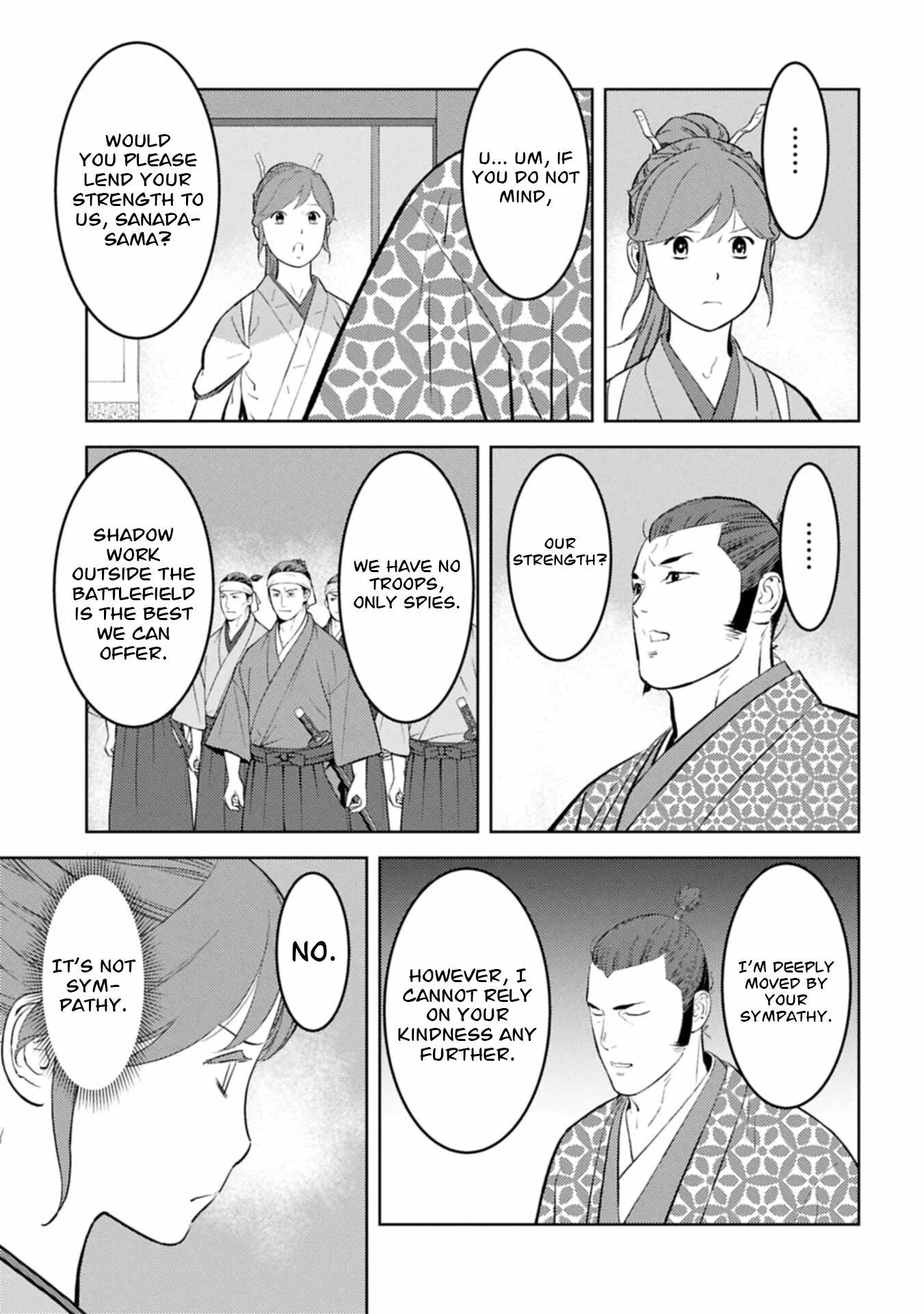 Sengoku Komachi Kuroutan: Noukou Giga Chapter 104 page 18