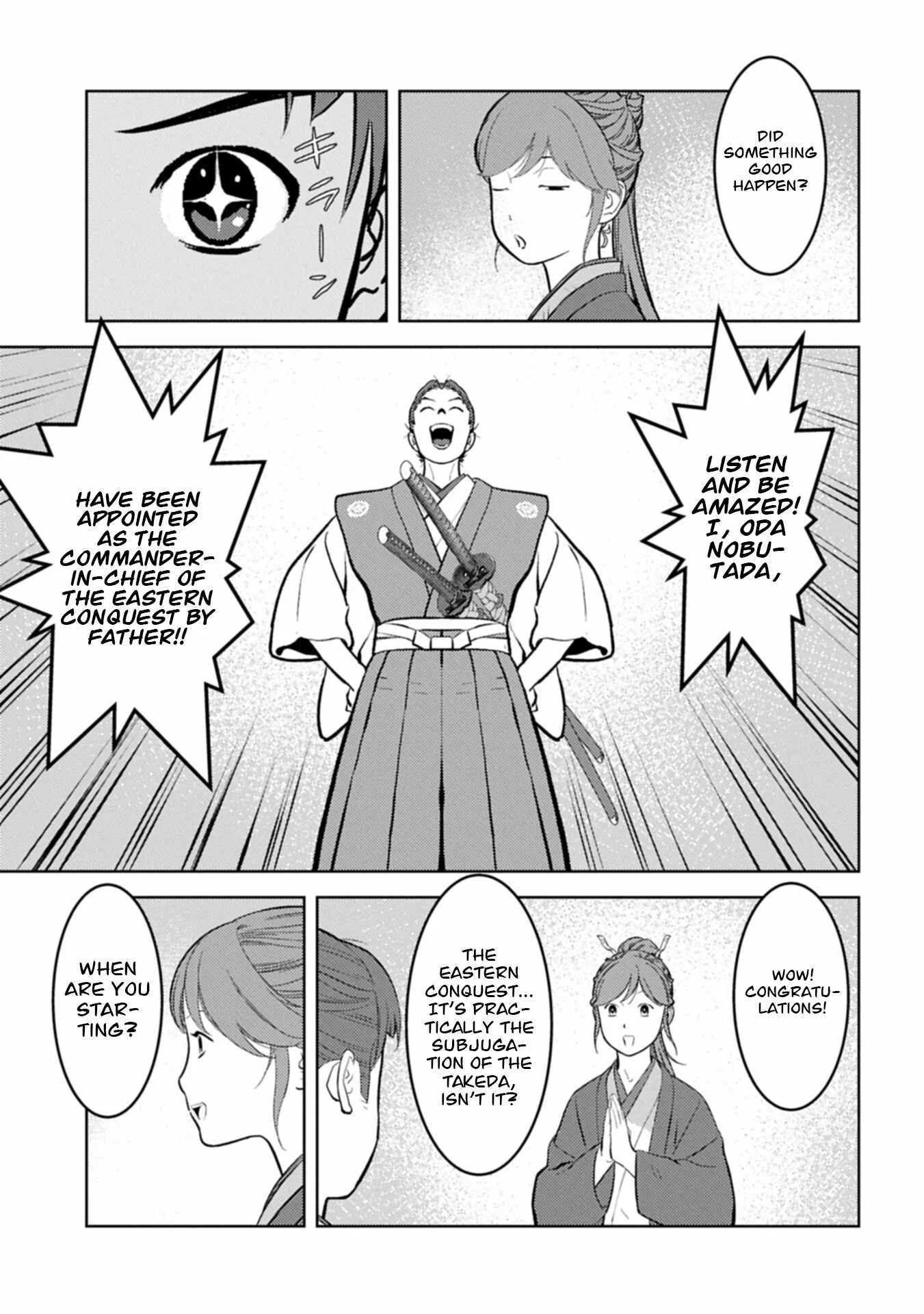 Sengoku Komachi Kuroutan: Noukou Giga Chapter 105 page 28