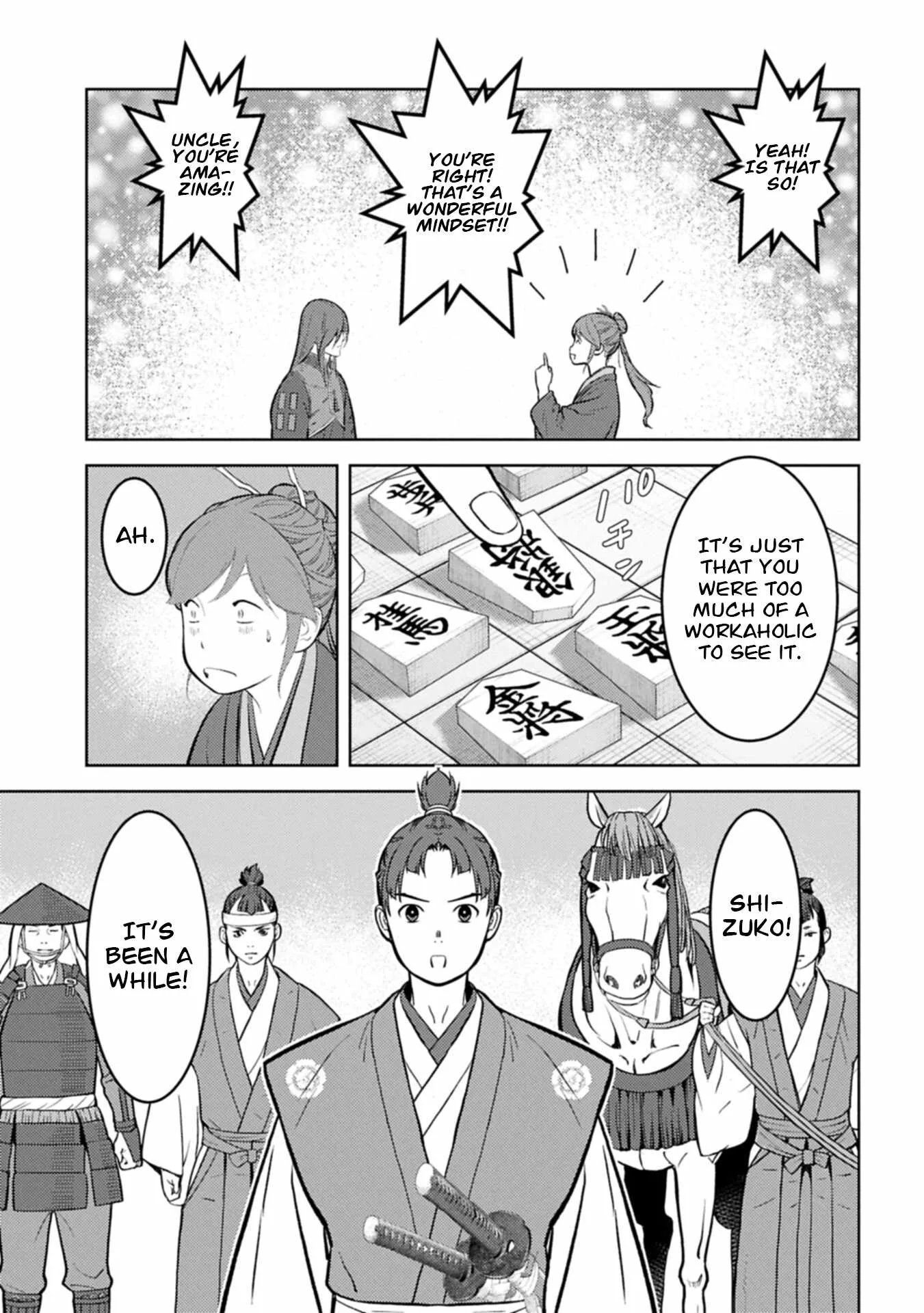 Sengoku Komachi Kuroutan: Noukou Giga Chapter 105 page 26