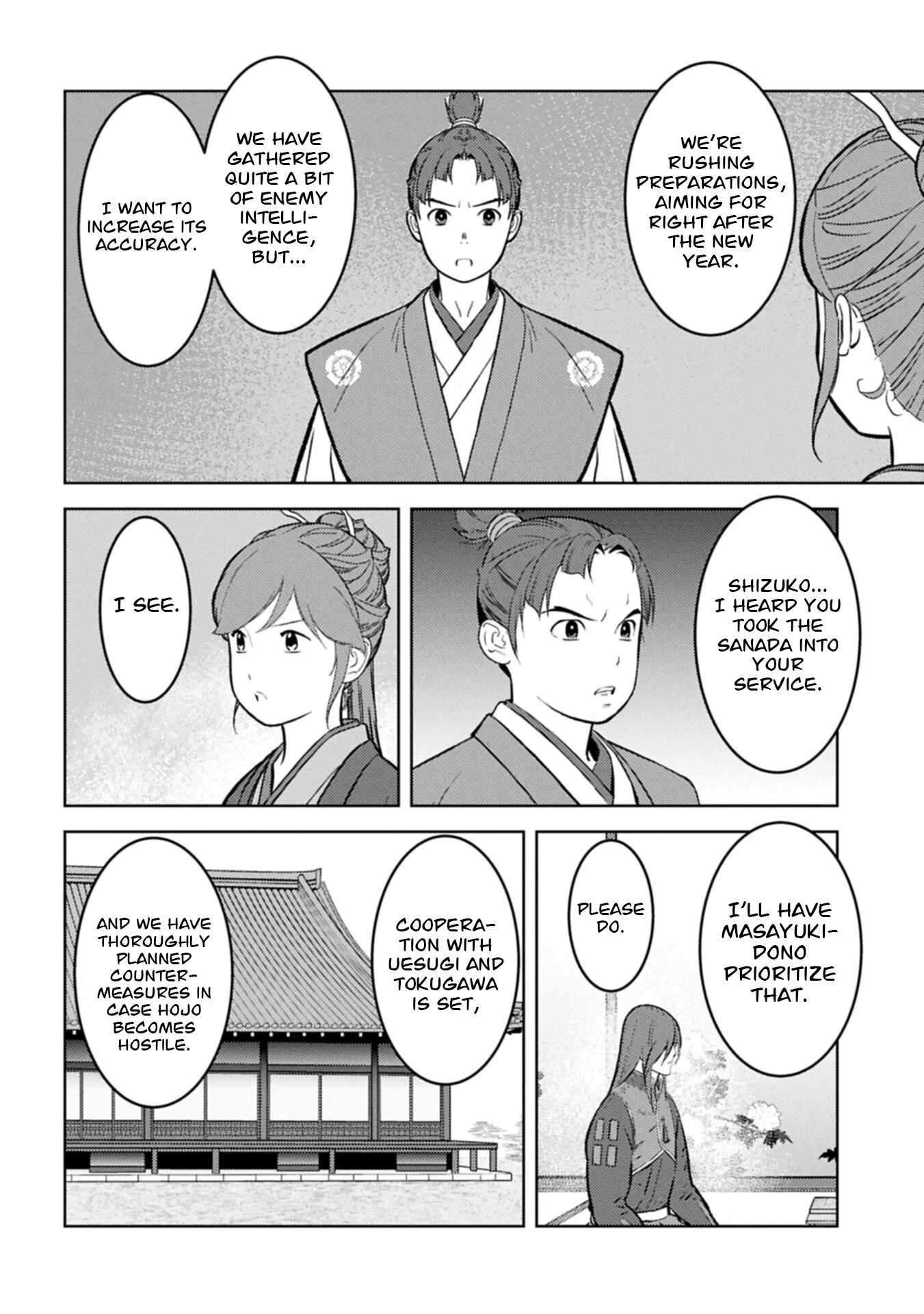 Sengoku Komachi Kuroutan: Noukou Giga Chapter 105 page 29