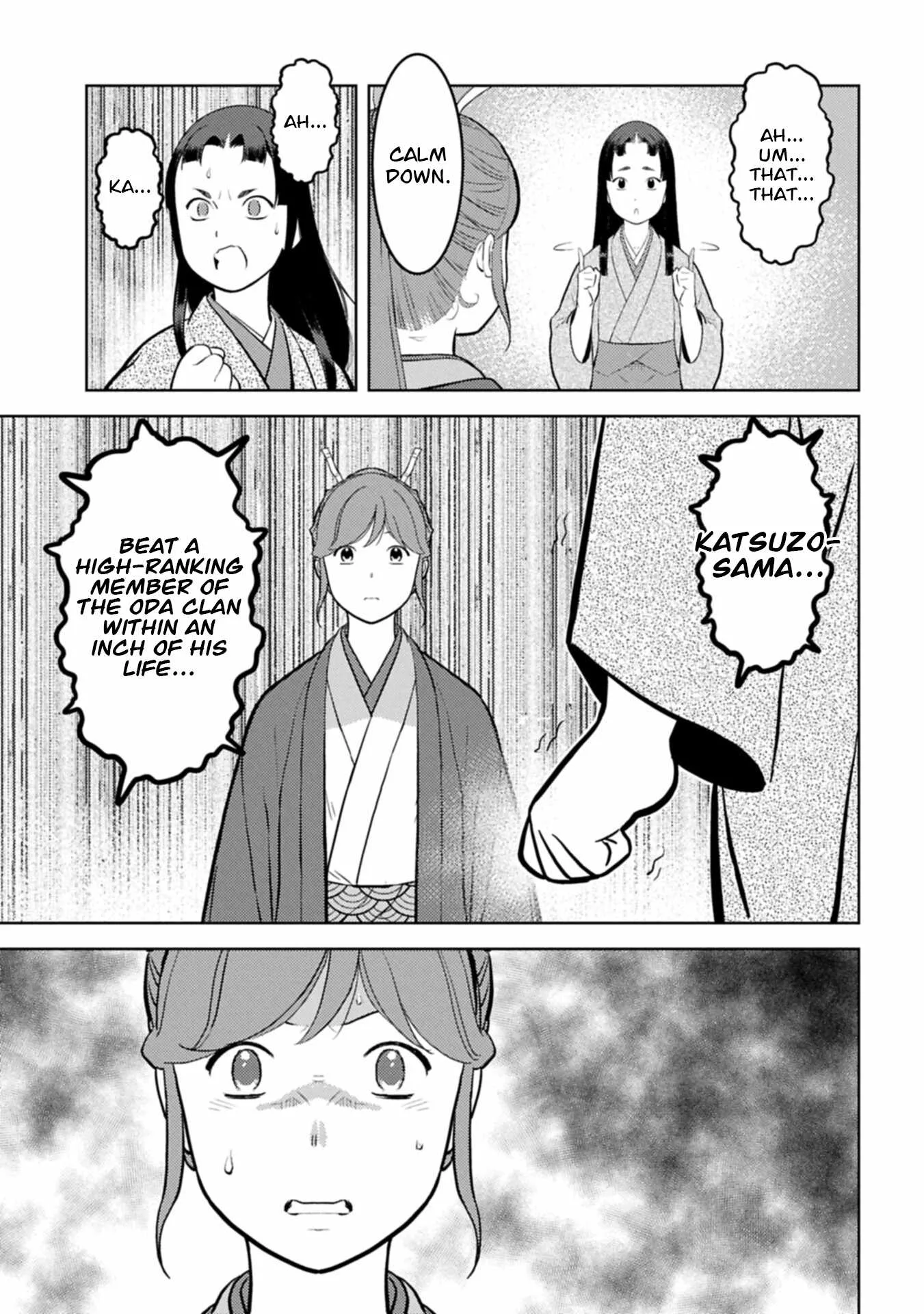Sengoku Komachi Kuroutan: Noukou Giga Chapter 106 page 20