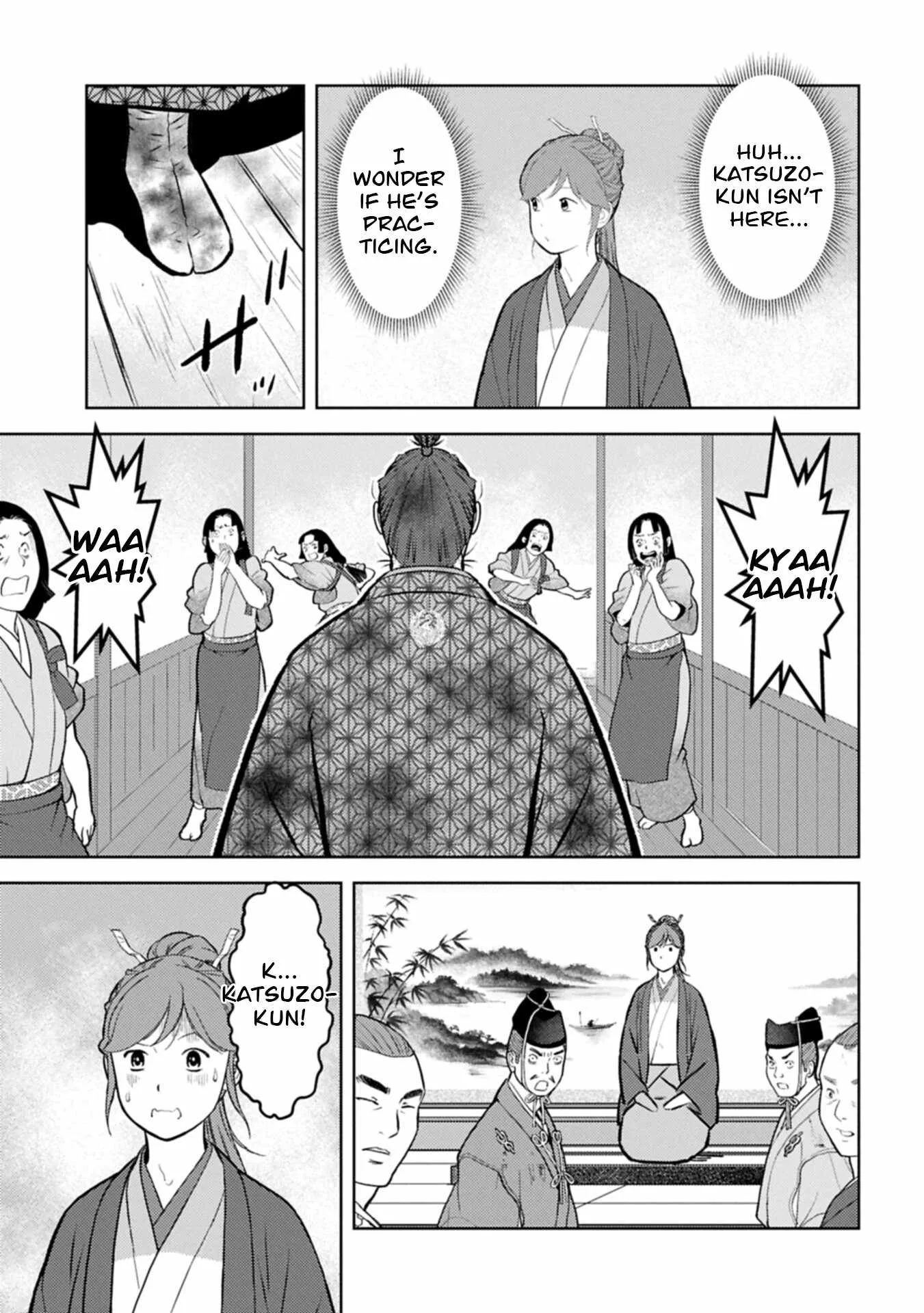 Sengoku Komachi Kuroutan: Noukou Giga Chapter 106 page 30