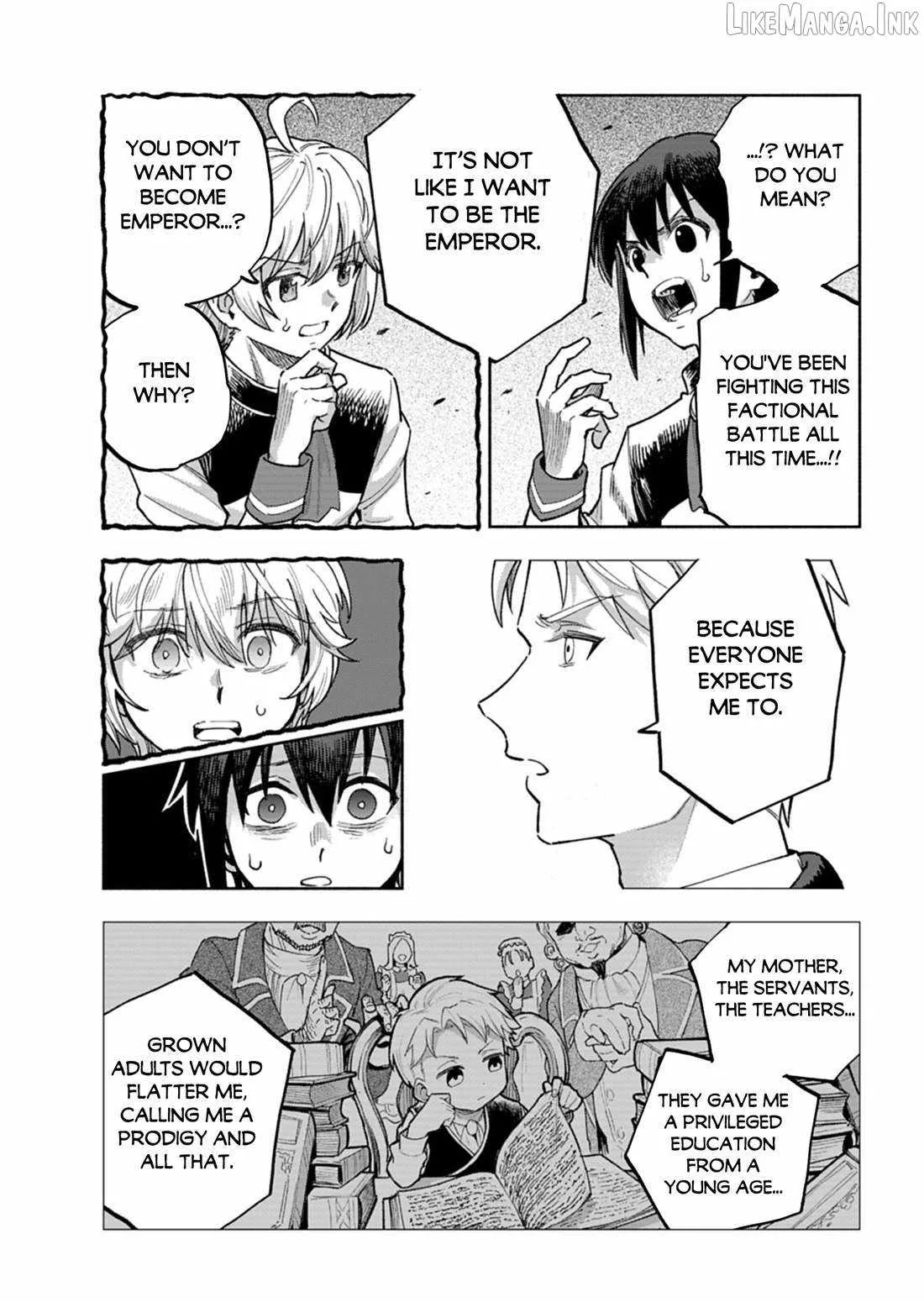 Tada no Murabito no Boku ga, Sanbyakunen Mae no Boukun Ouji ni Tensei Shiteshimaimashita: Zensei no Chishiki de Ansatsu Flag o Kaihi Shite, Odayaka ni Ikinokorimasu Chapter 18.1 page 18