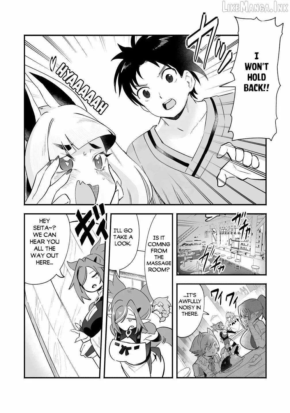 Isekai Harem Massage Kami no Shiatsu de Nayameru Monster Musume-tachi o Momihogusu! Chapter 6 page 8