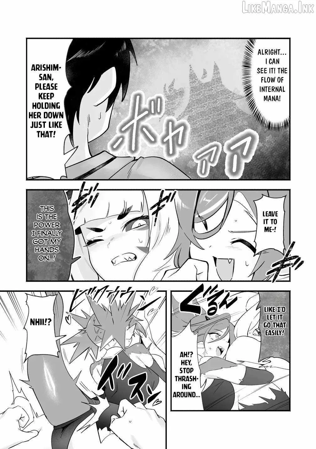 Isekai Harem Massage Kami no Shiatsu de Nayameru Monster Musume-tachi o Momihogusu! Chapter 6 page 22