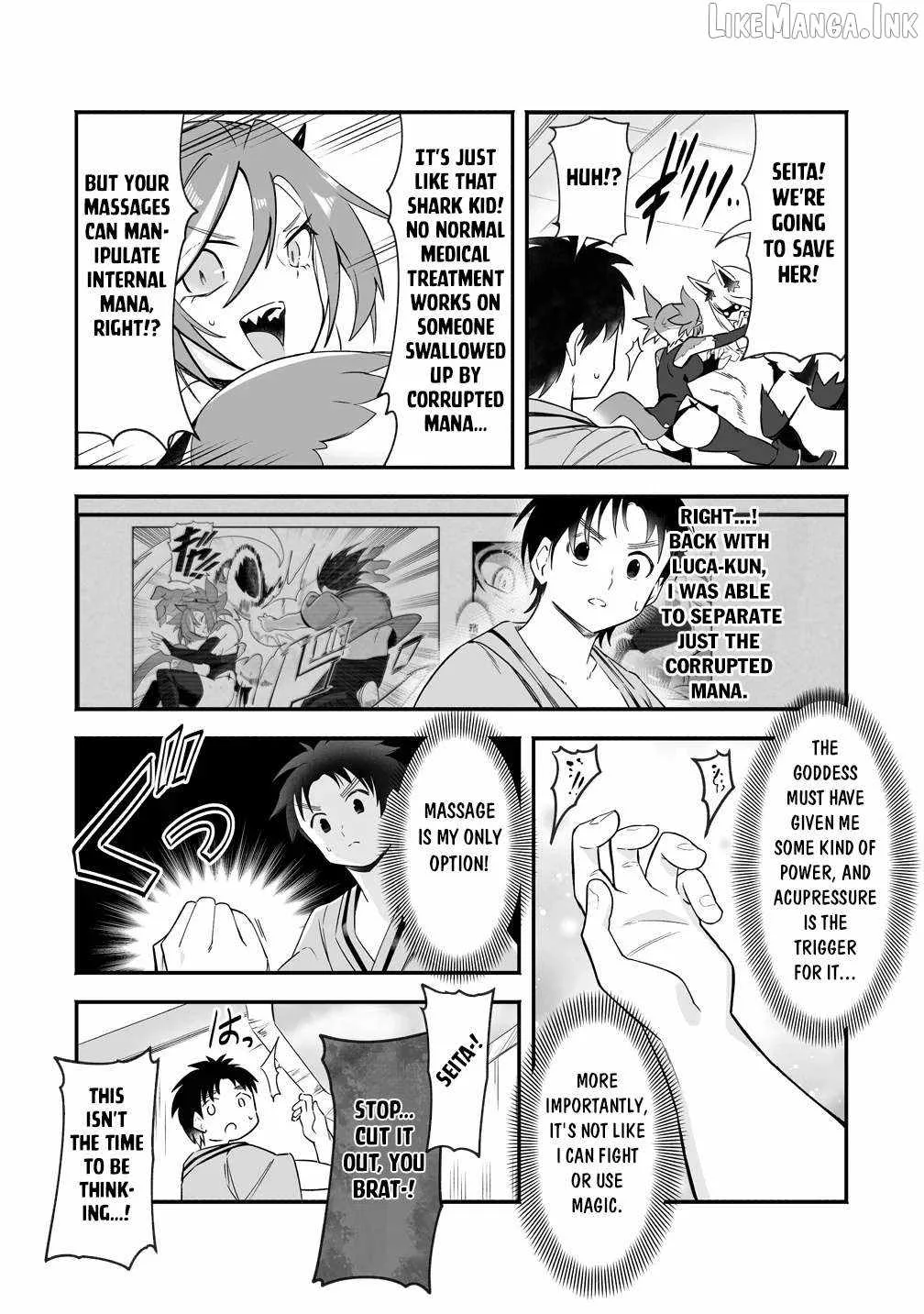 Isekai Harem Massage Kami no Shiatsu de Nayameru Monster Musume-tachi o Momihogusu! Chapter 6 page 19