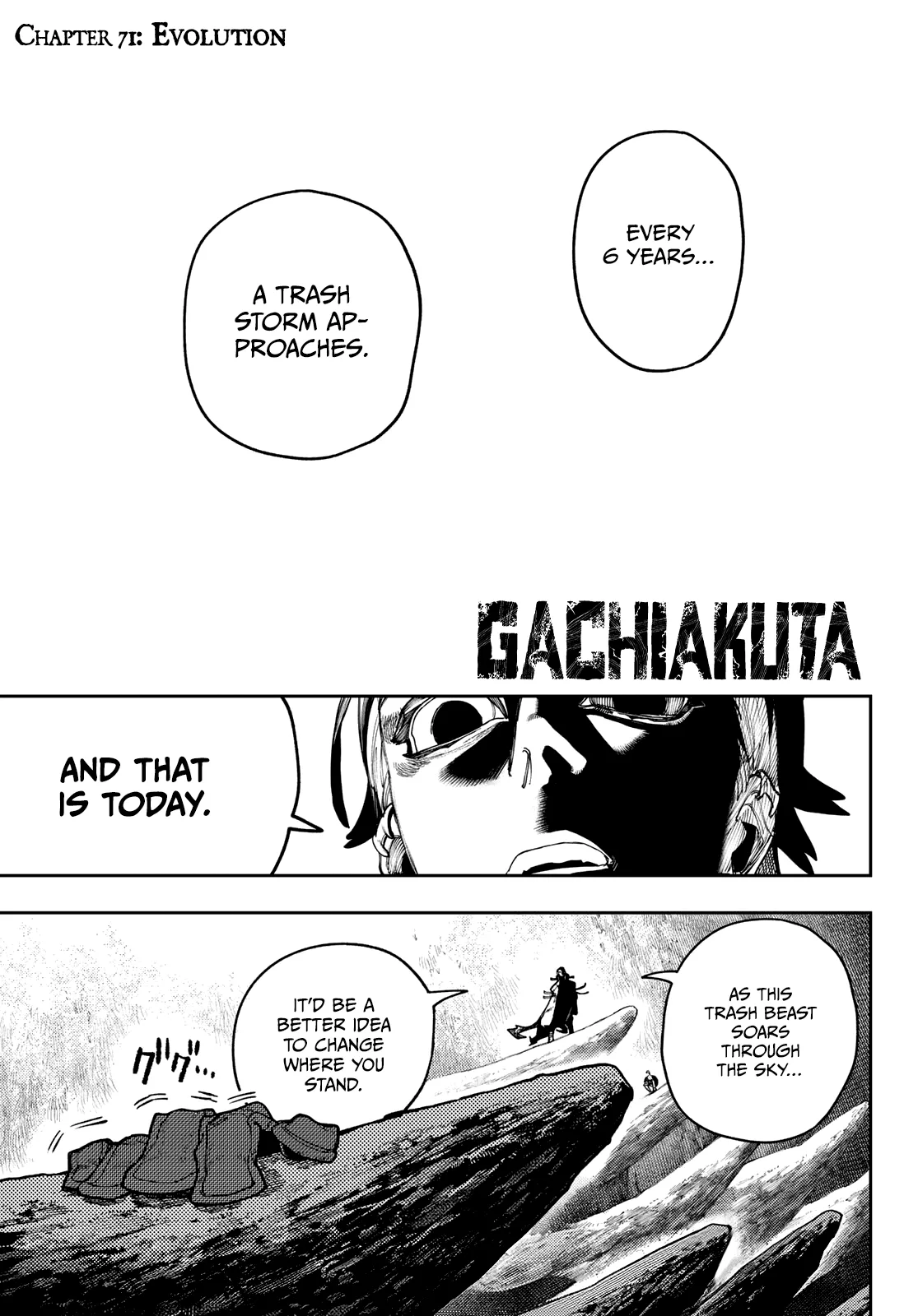Gachiakuta Chapter 71 page 3