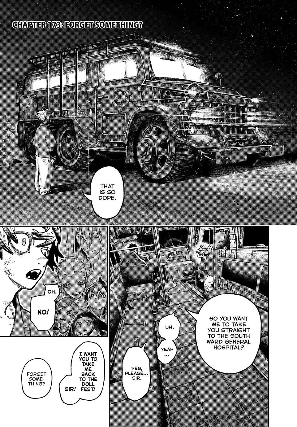 Gachiakuta Chapter 173 page 1