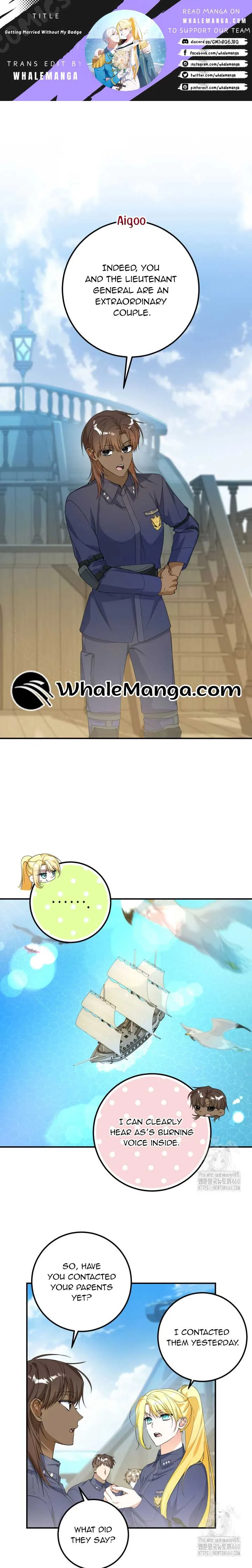 Getting Married Without My Badge Chapter 23 page 2
