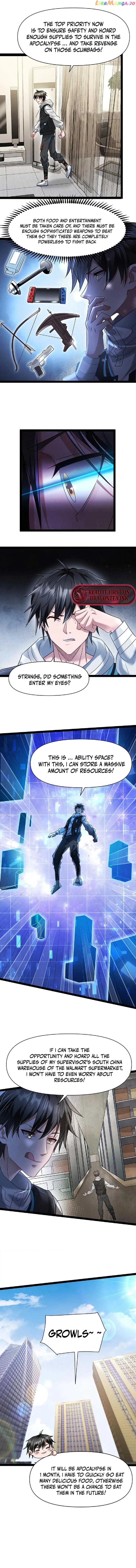 Global Freeze: I Created An Apocalypse Shelter Chapter 1 page 4