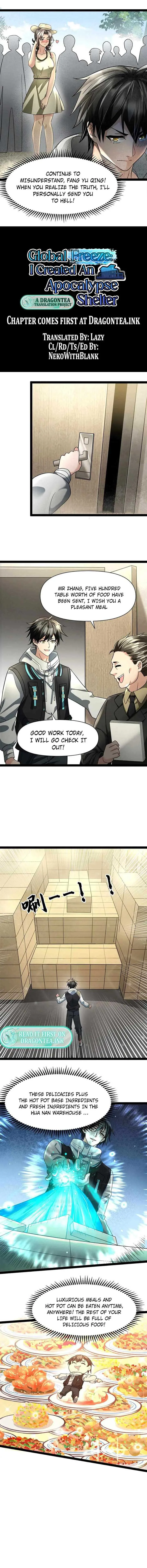 Global Freeze: I Created An Apocalypse Shelter Chapter 4 page 5