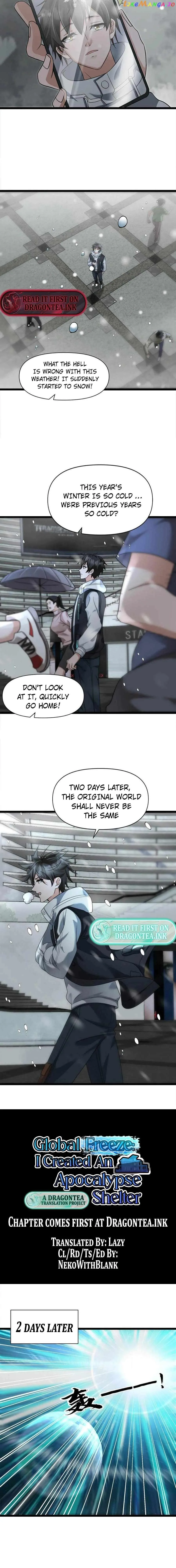 Global Freeze: I Created An Apocalypse Shelter Chapter 8 page 4