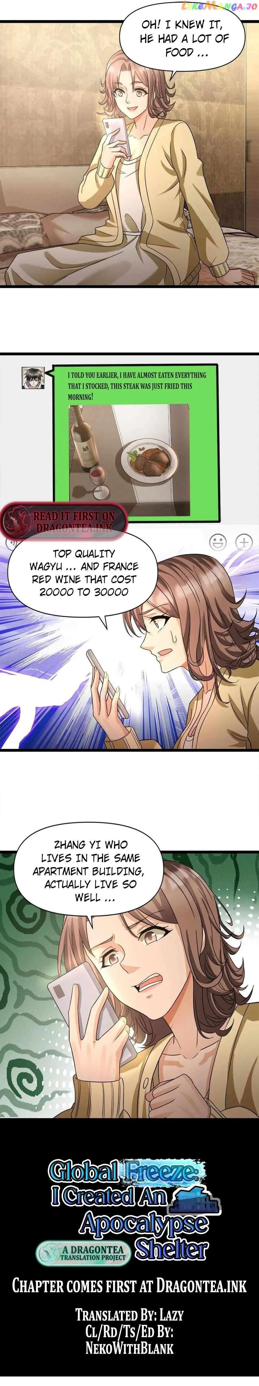 Global Freeze: I Created An Apocalypse Shelter Chapter 10 page 2
