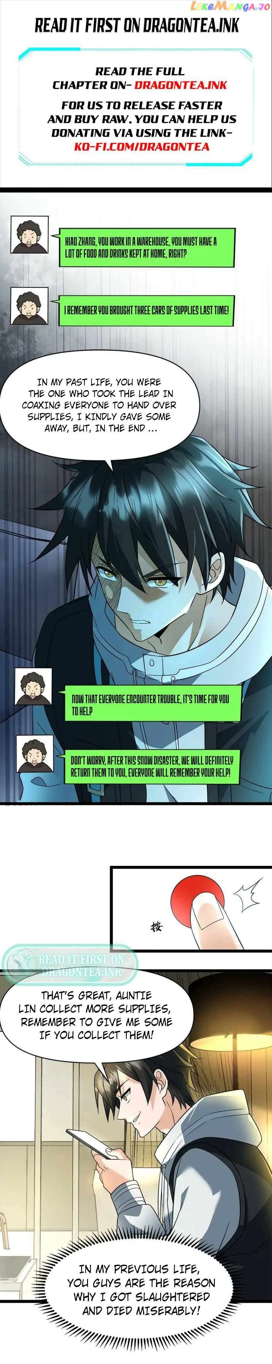 Global Freeze: I Created An Apocalypse Shelter Chapter 19 page 2