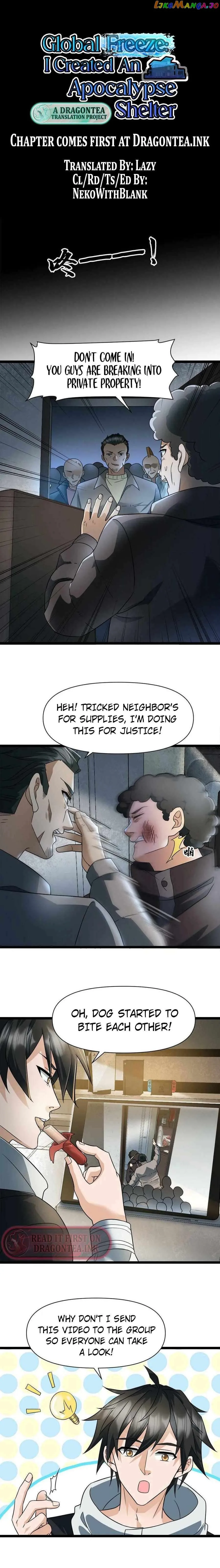 Global Freeze: I Created An Apocalypse Shelter Chapter 21 page 3