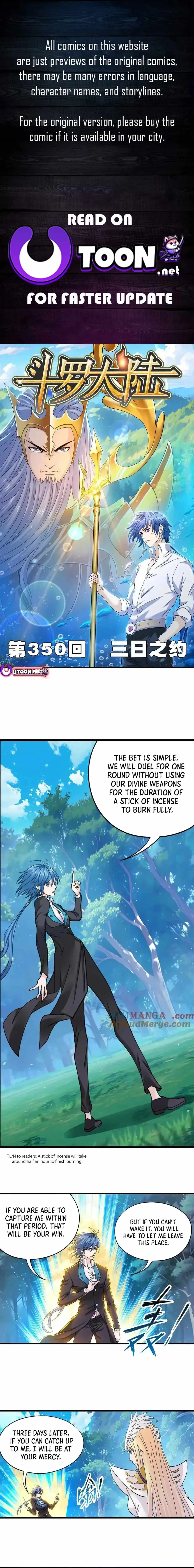 Soul Land I Chapter 350.1 page 1