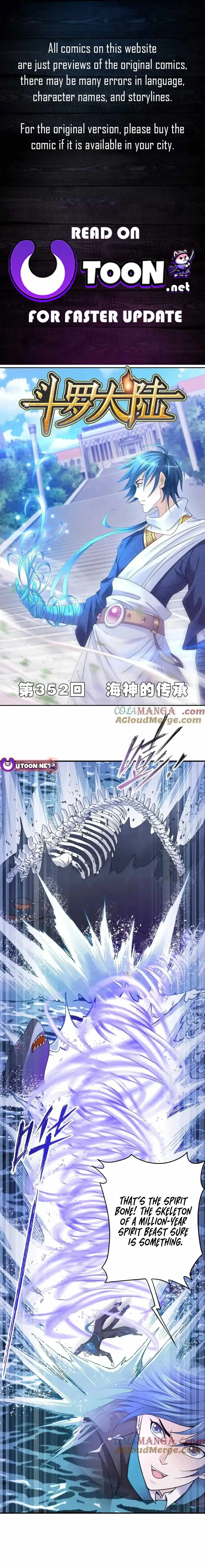 Soul Land I Chapter 352.2 page 1
