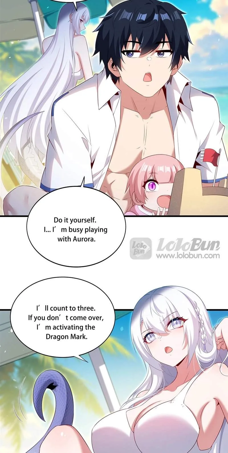 Shut Up, Evil Dragon! I don't want to raise a child with you anymore Chapter 114 page 2