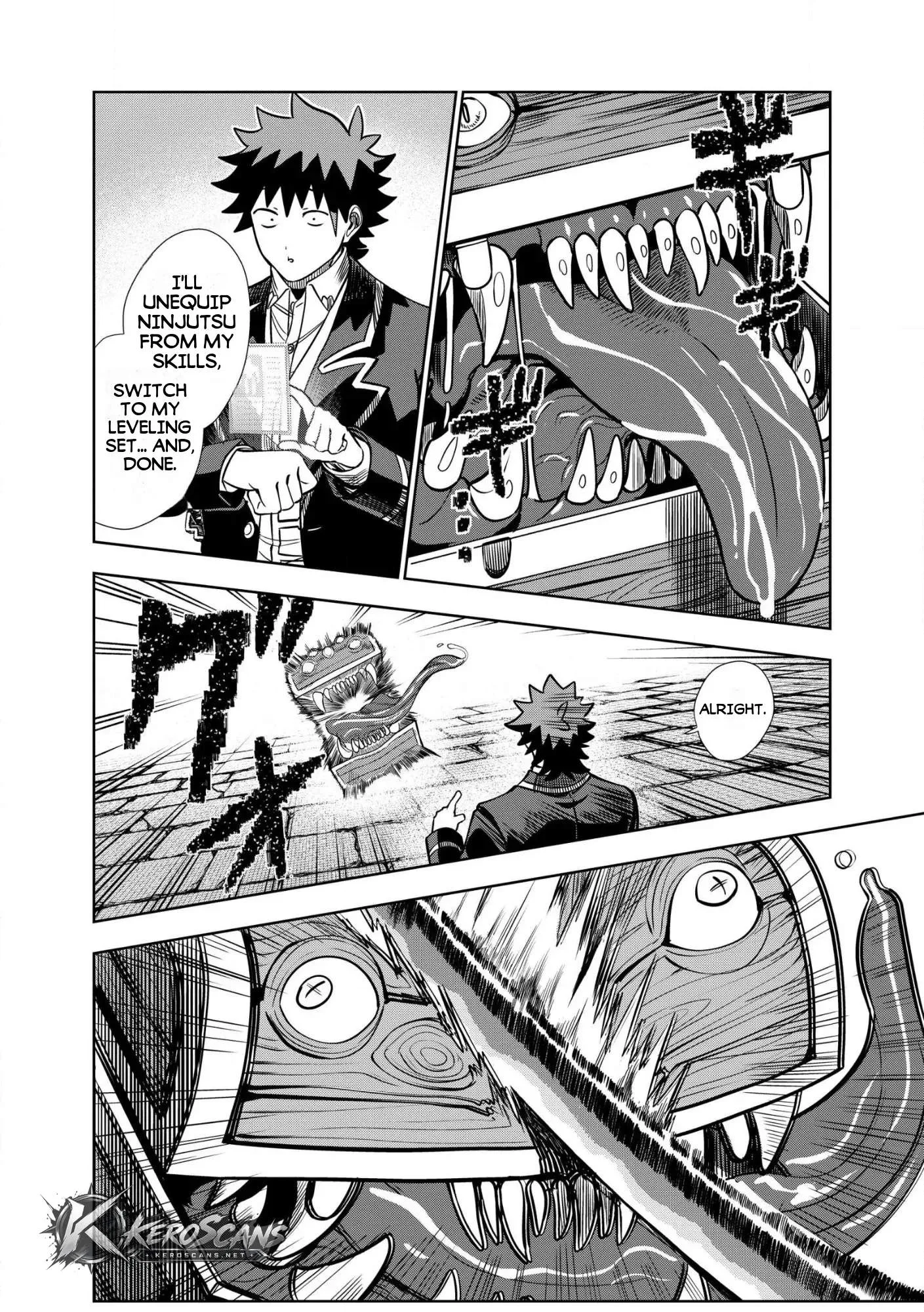 I was Transmigrated as the Bottom-Tier of the Dungeon Academy, but I have a Strategy Guide for Some Reason Chapter 36.1 page 10