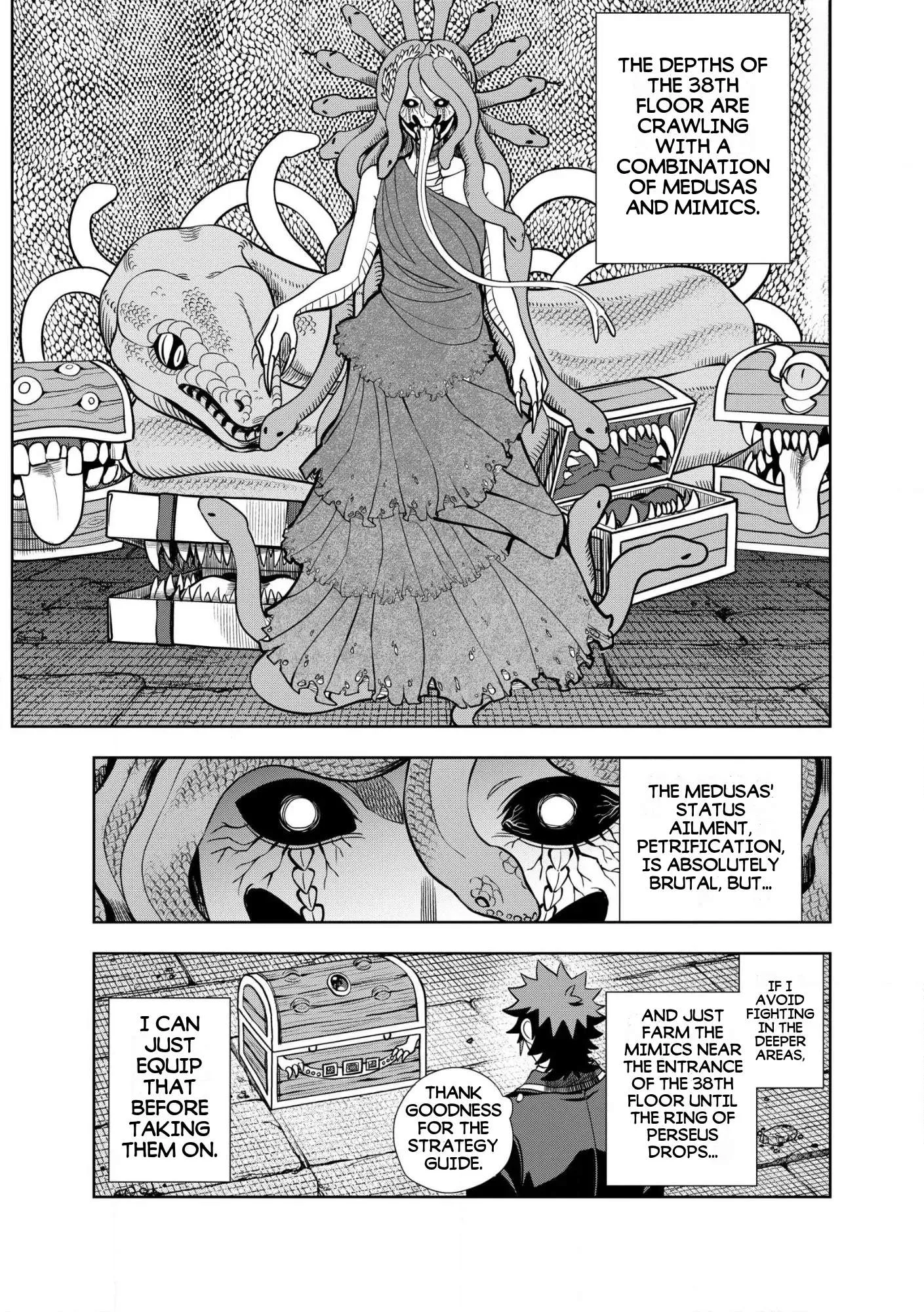I was Transmigrated as the Bottom-Tier of the Dungeon Academy, but I have a Strategy Guide for Some Reason Chapter 36.1 page 9