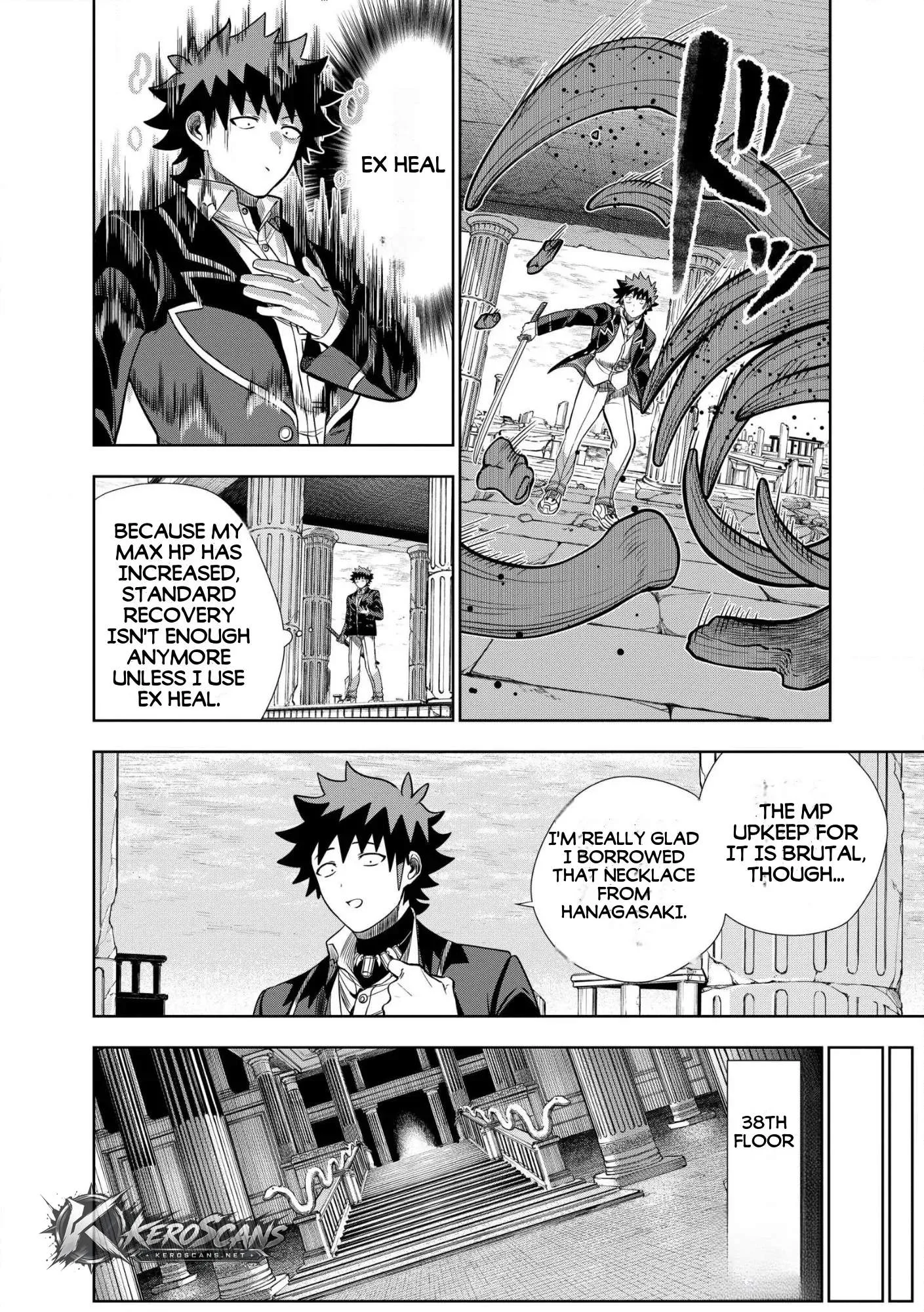 I was Transmigrated as the Bottom-Tier of the Dungeon Academy, but I have a Strategy Guide for Some Reason Chapter 36.1 page 8