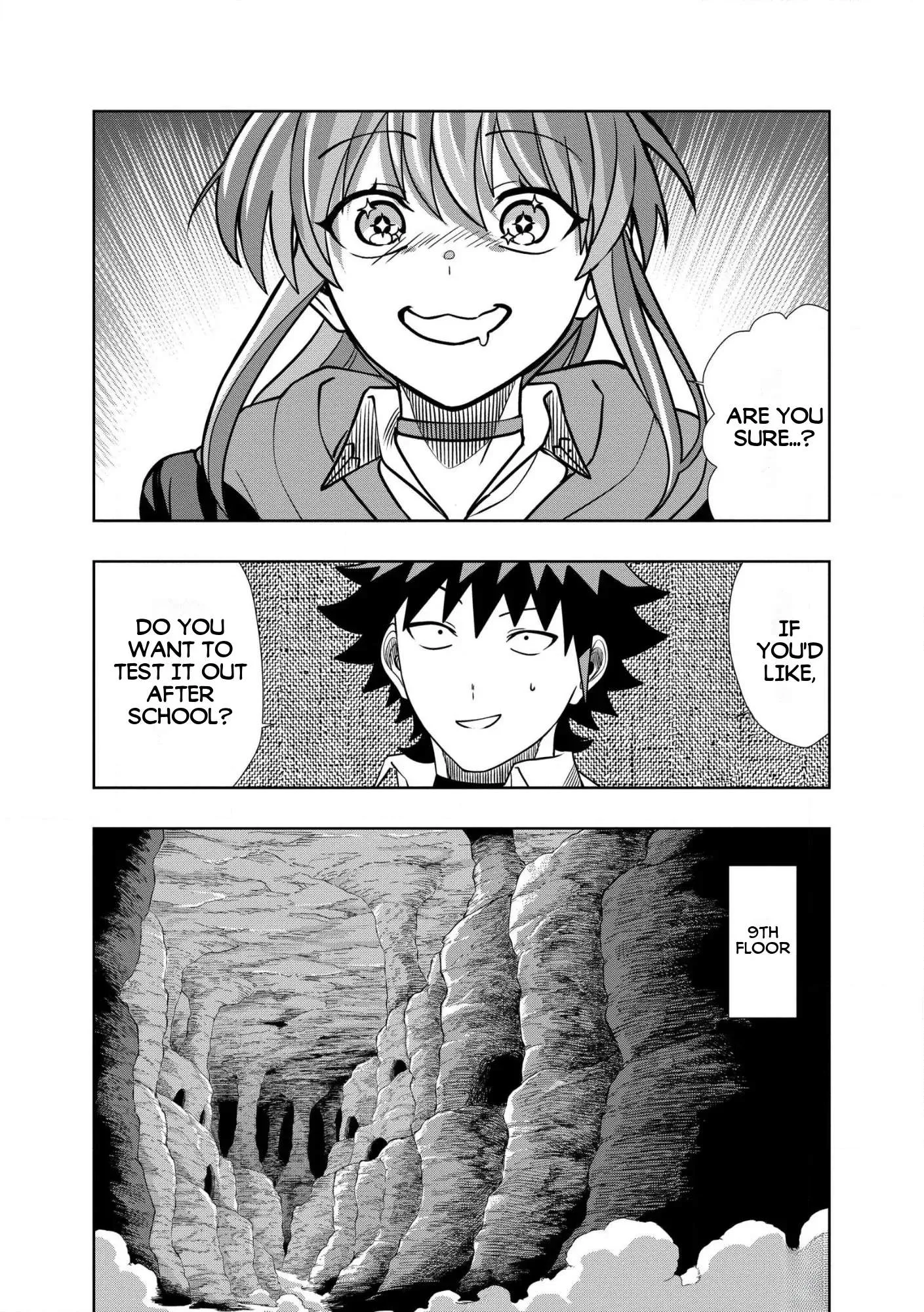 I was Transmigrated as the Bottom-Tier of the Dungeon Academy, but I have a Strategy Guide for Some Reason Chapter 37.1 page 4