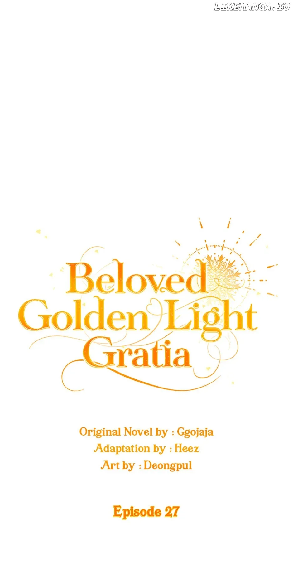 Golden Light Gratia, The Child Loved By God Chapter 27 page 12